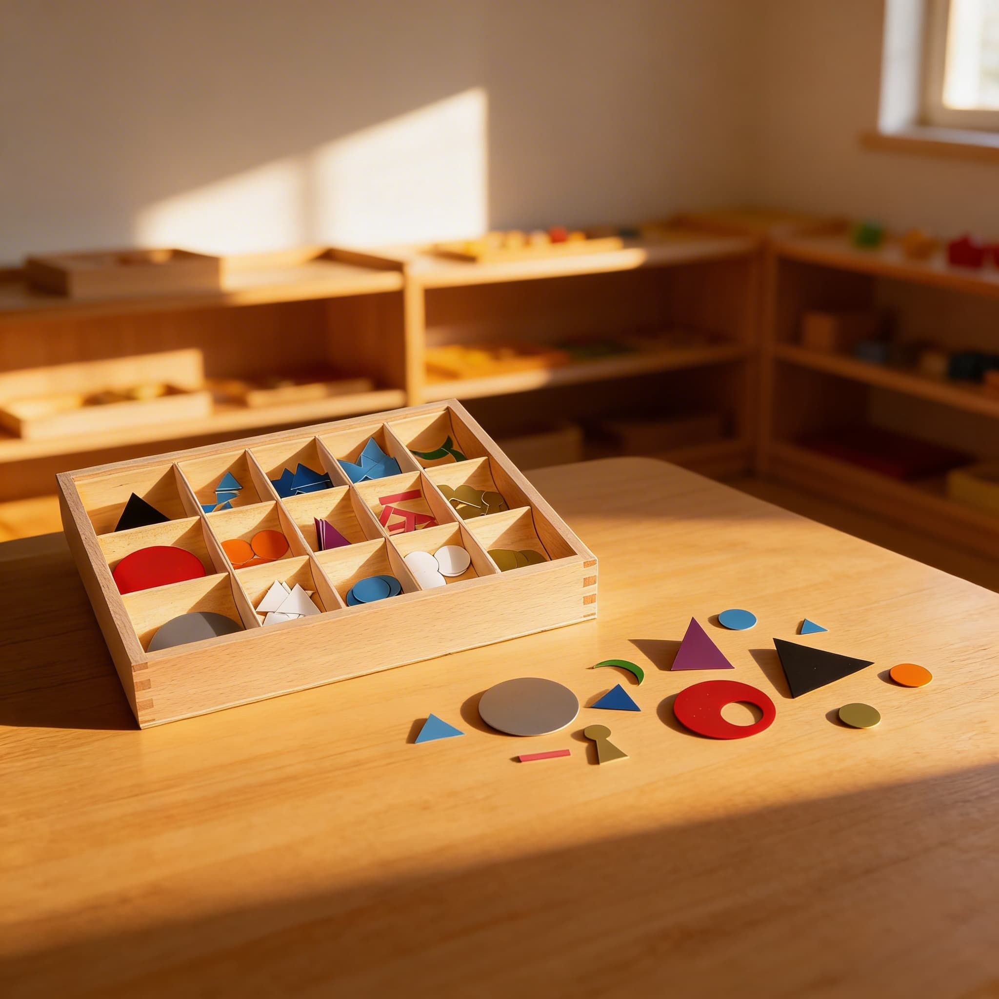 Grammatik-Symbole-Set — Plastik Farbkodierte Wortarten — Im Einsatz