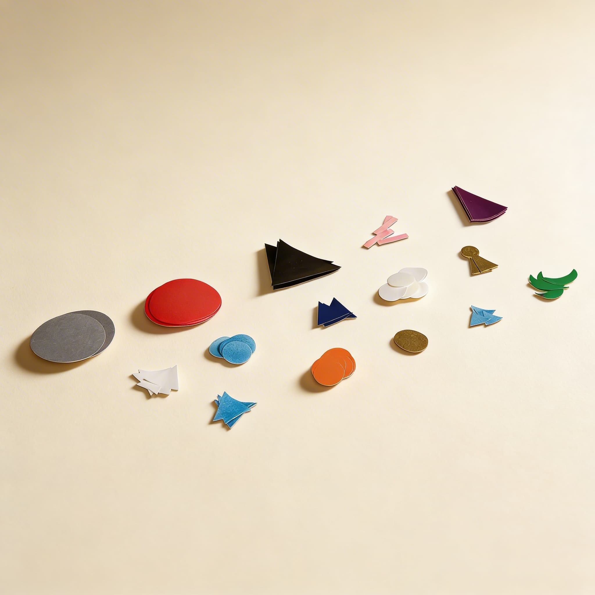 Ersatzset Papier-Grammatiksymbole