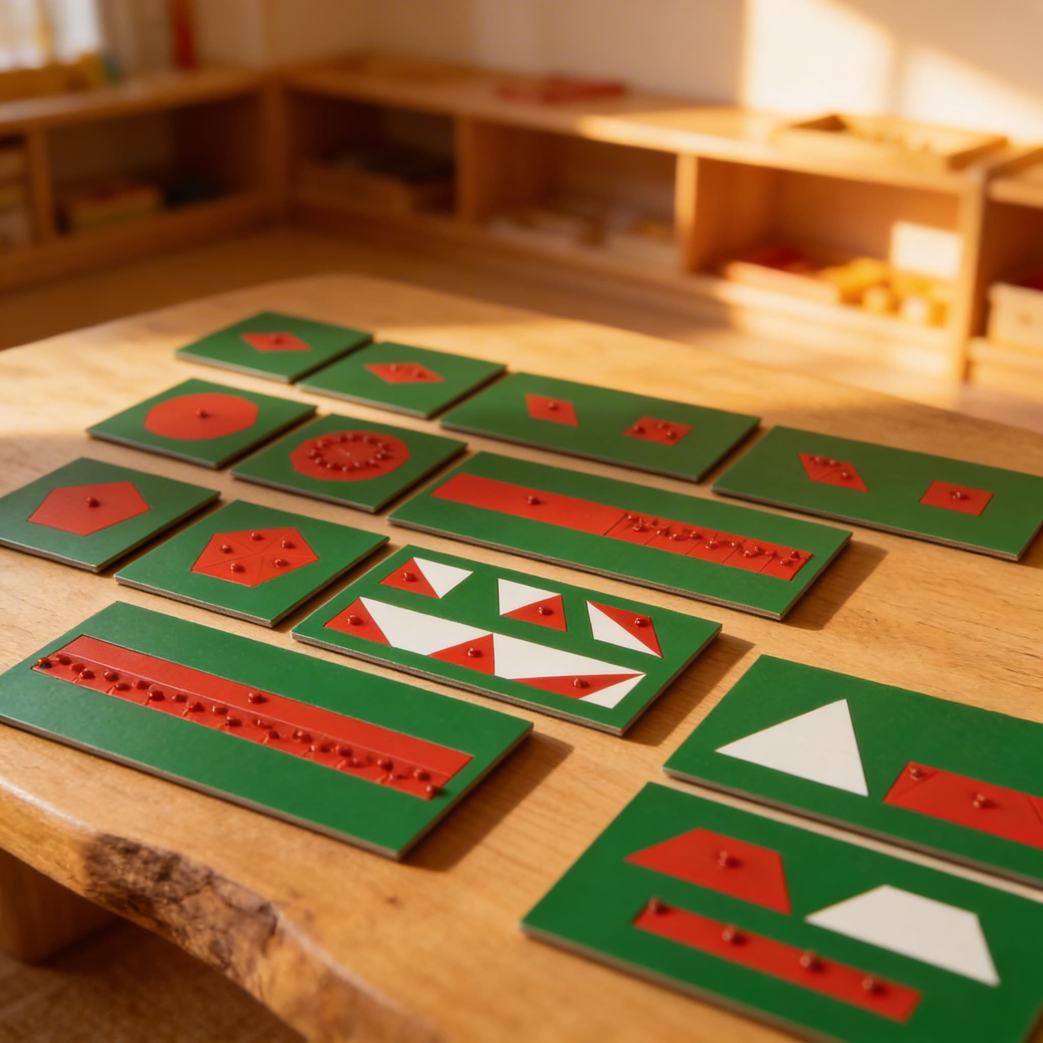 Material für äquivalente Figuren — Im Einsatz