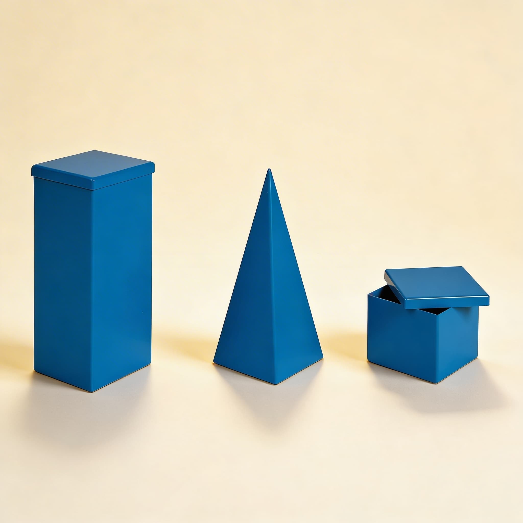 Metallische Volumencontainer — Katalogansicht