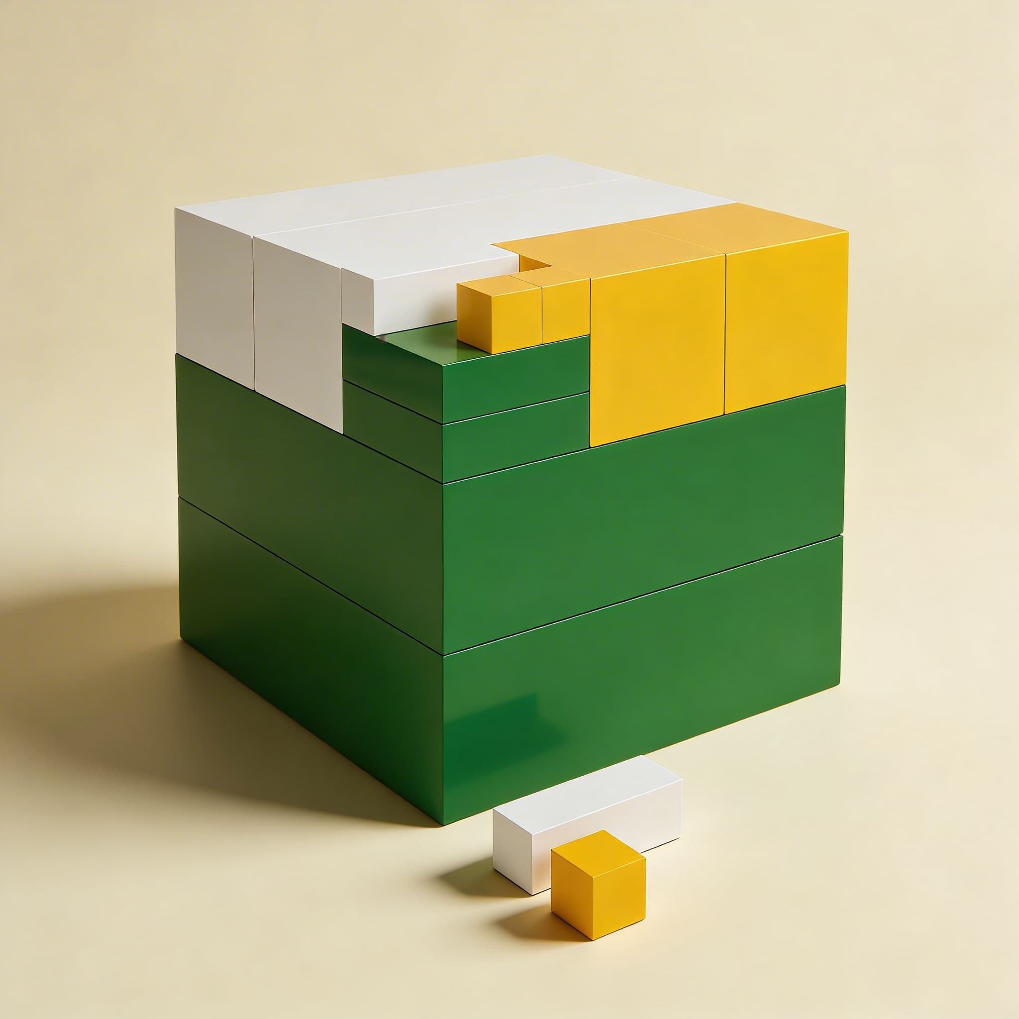 Potenz-von-Drei-Würfel — kubische Beziehungen und exponentielles Wachstum — Katalogansicht