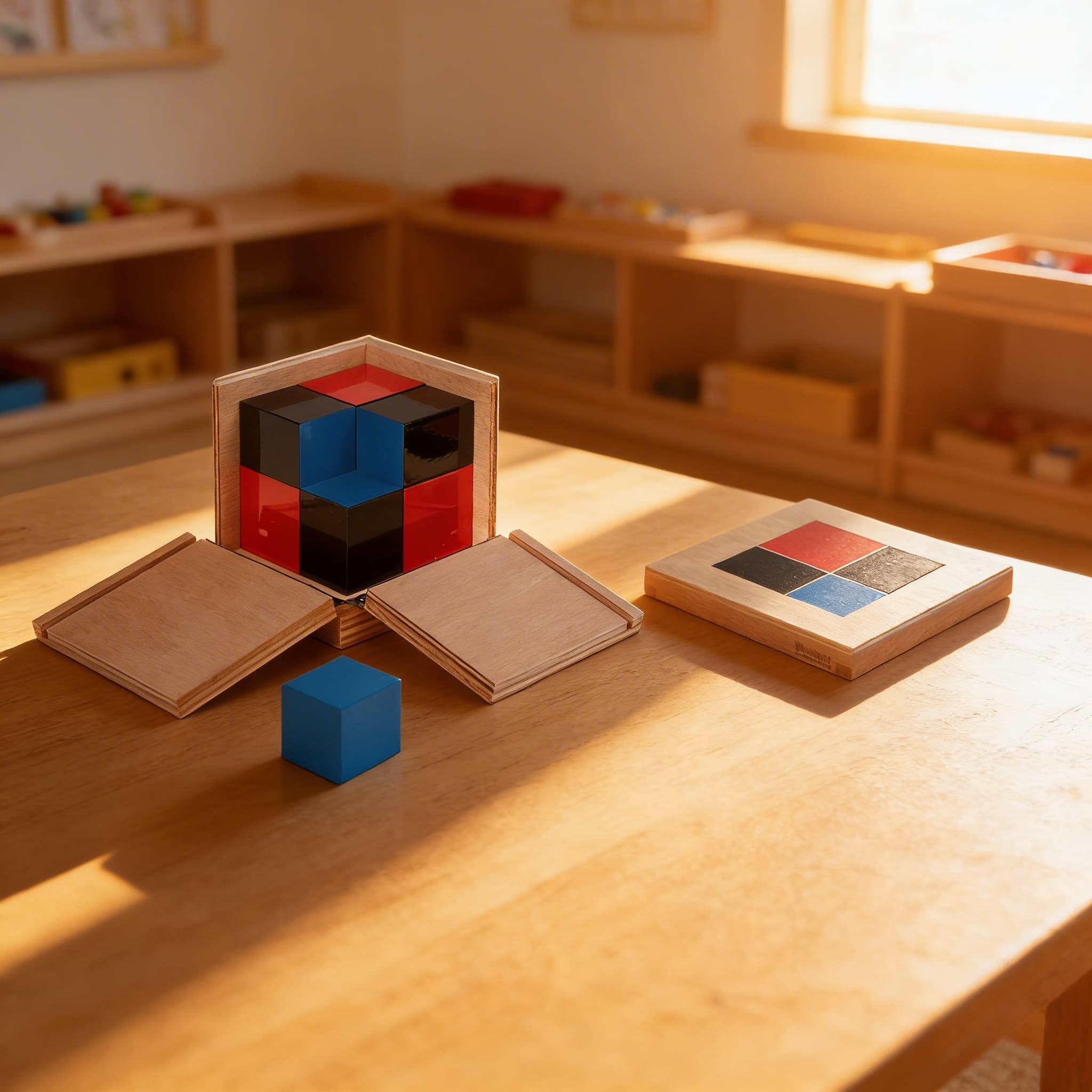 Binomická kostka — algebraické koncepty prostřednictvím smyslů — Při použití