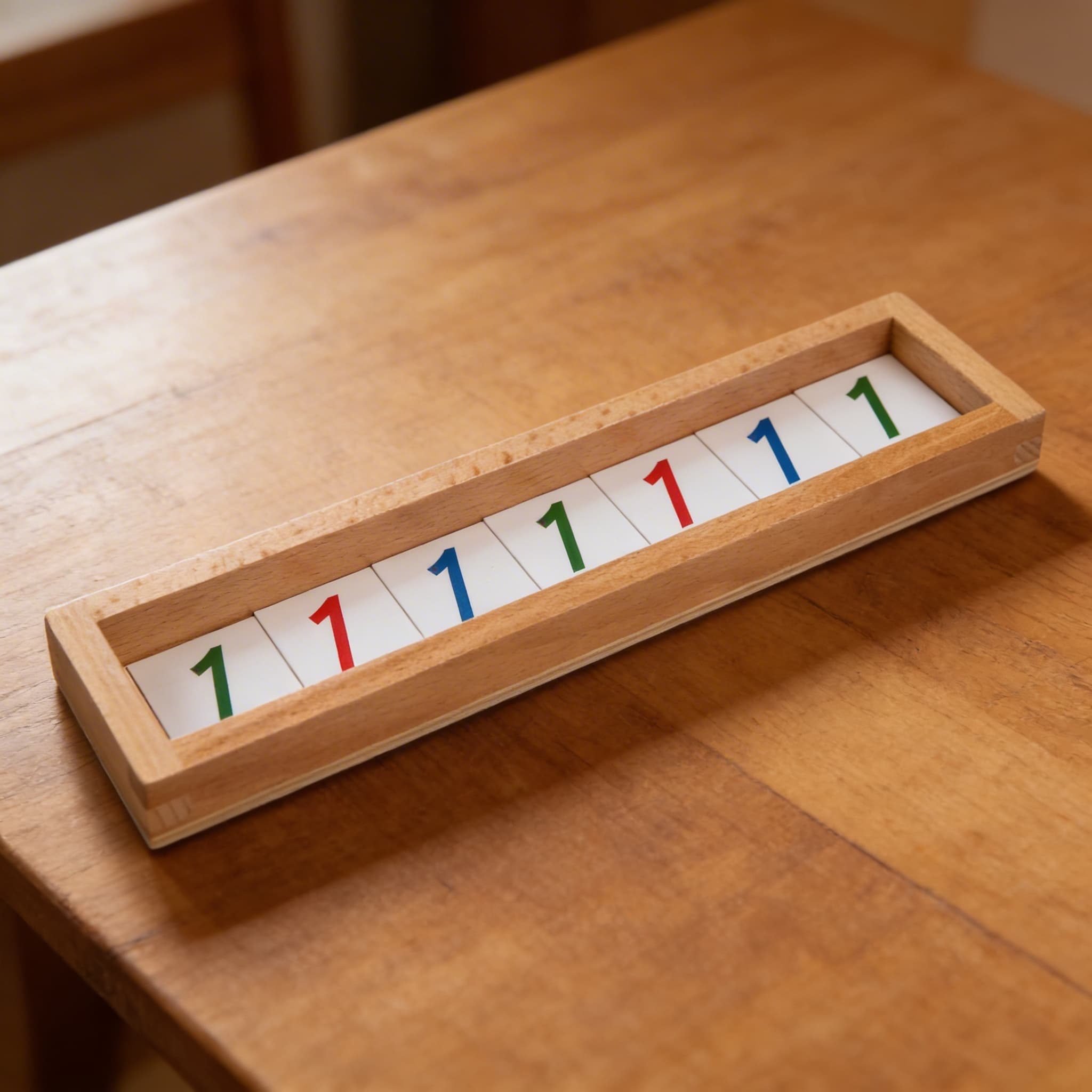 Karty geometrické hierarchie čísel — posuvné dlaždice — Detailní pohled