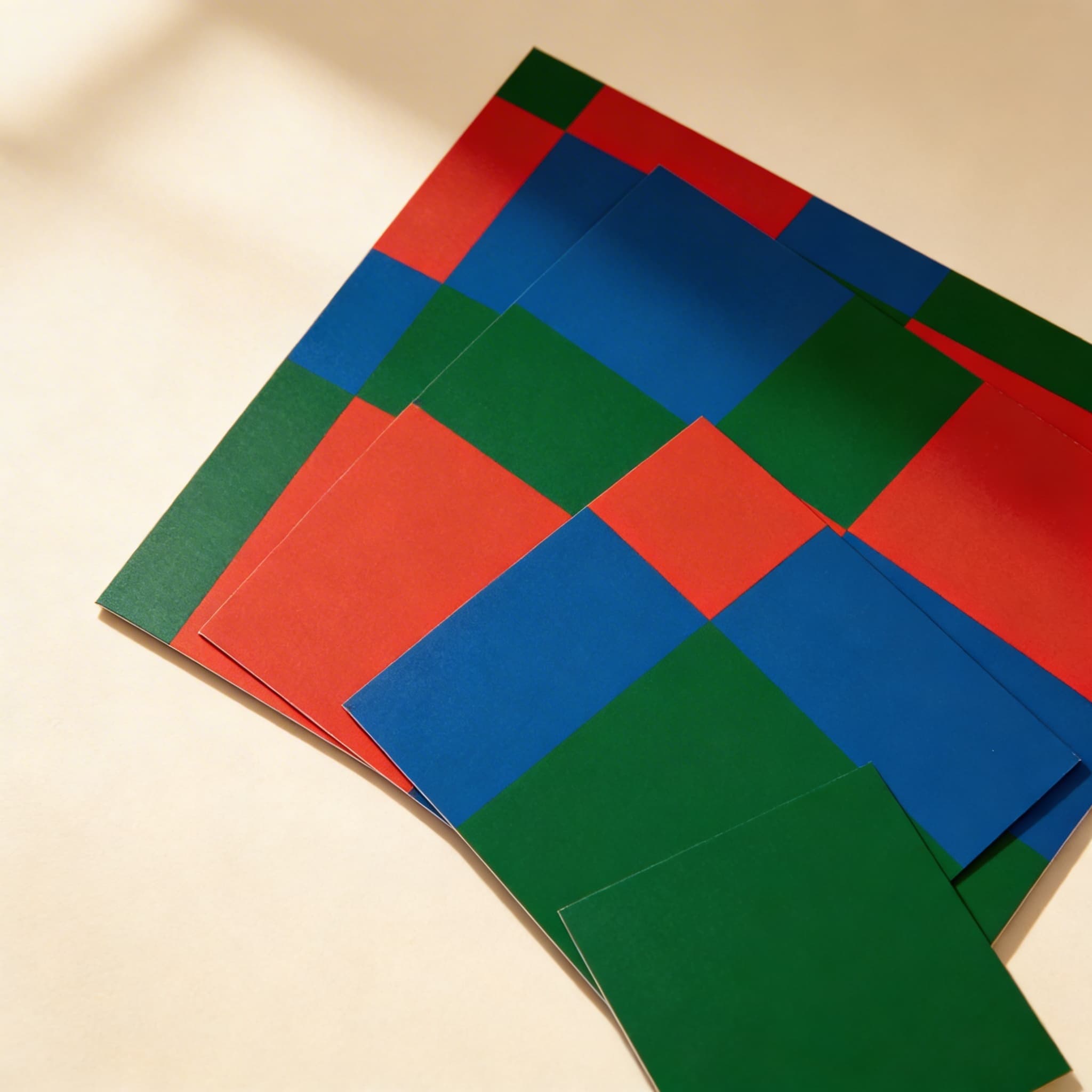 Muster für Quadratwurzeln — Seitenansicht