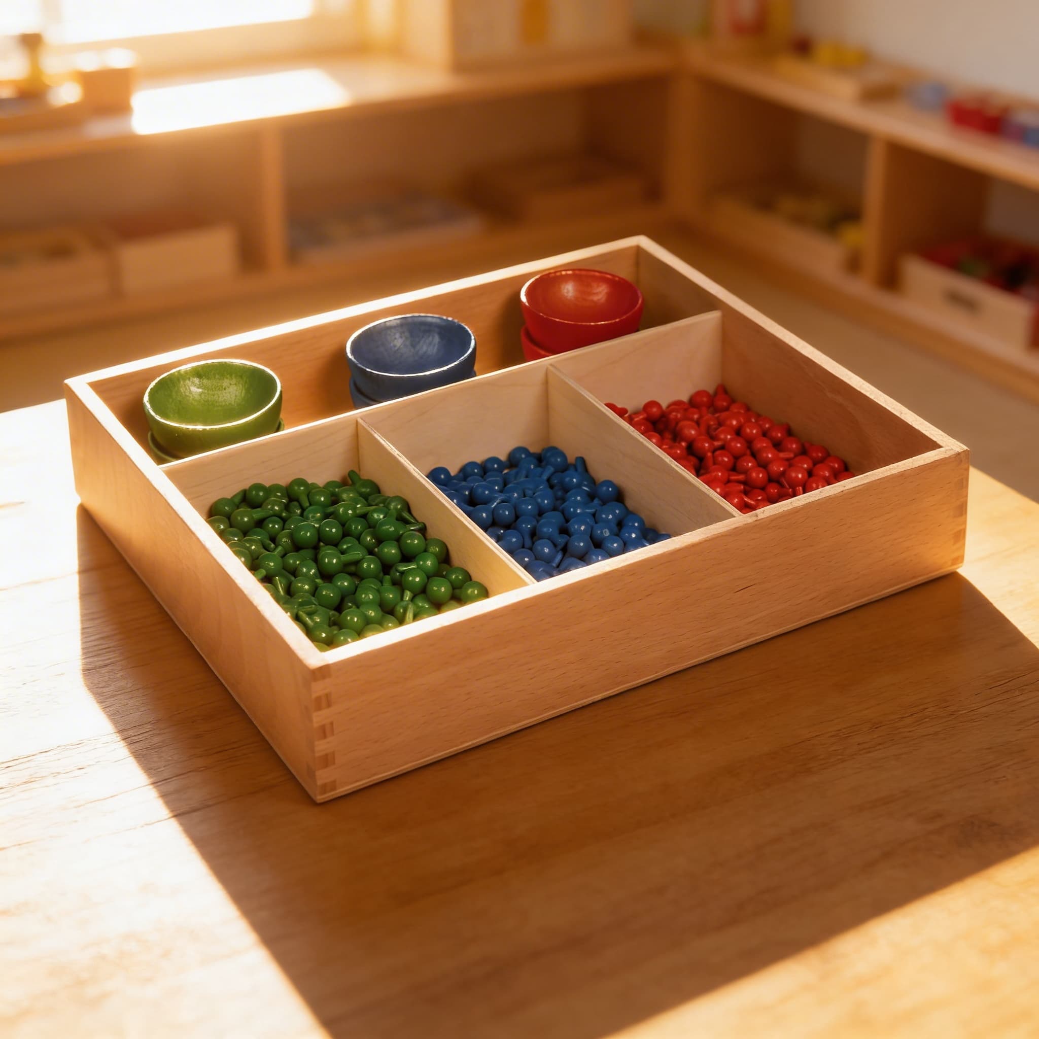 Stifte für das algebraische Steckbrett — Im Einsatz