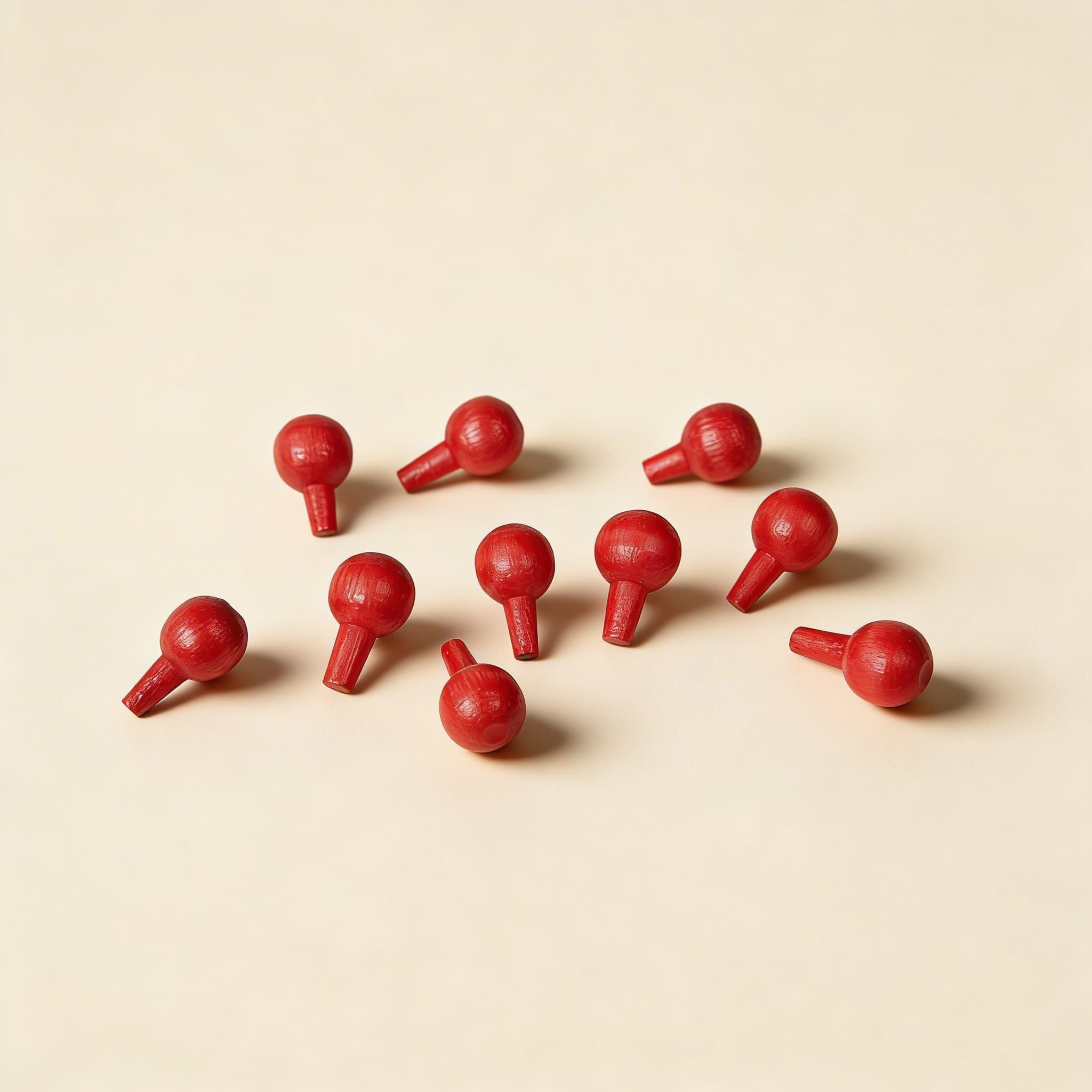 Stifte für das algebraische Steckbrett: Rot (10) — Katalogansicht