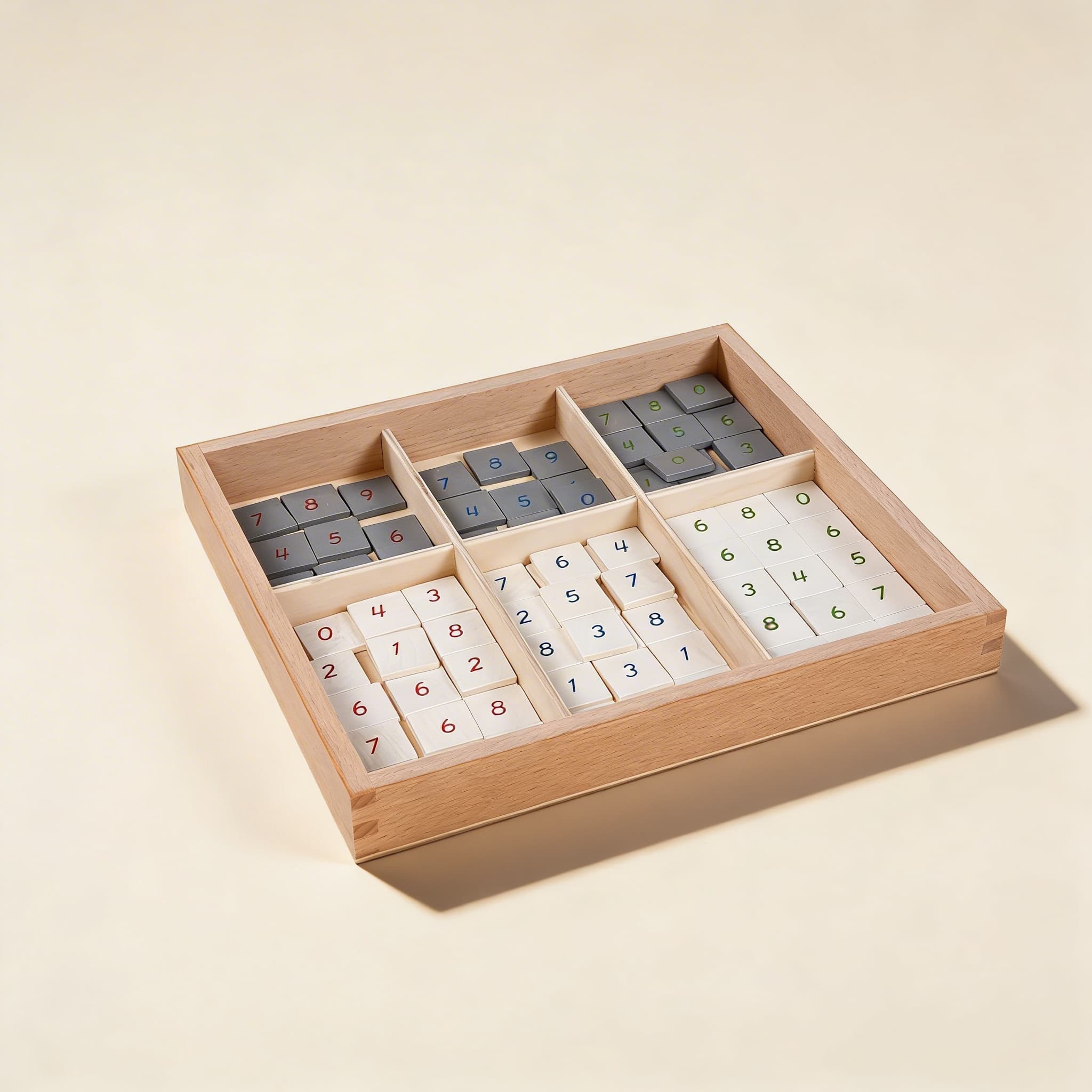 Číselné dlaždice — procvičování počítání — Katalogový pohled