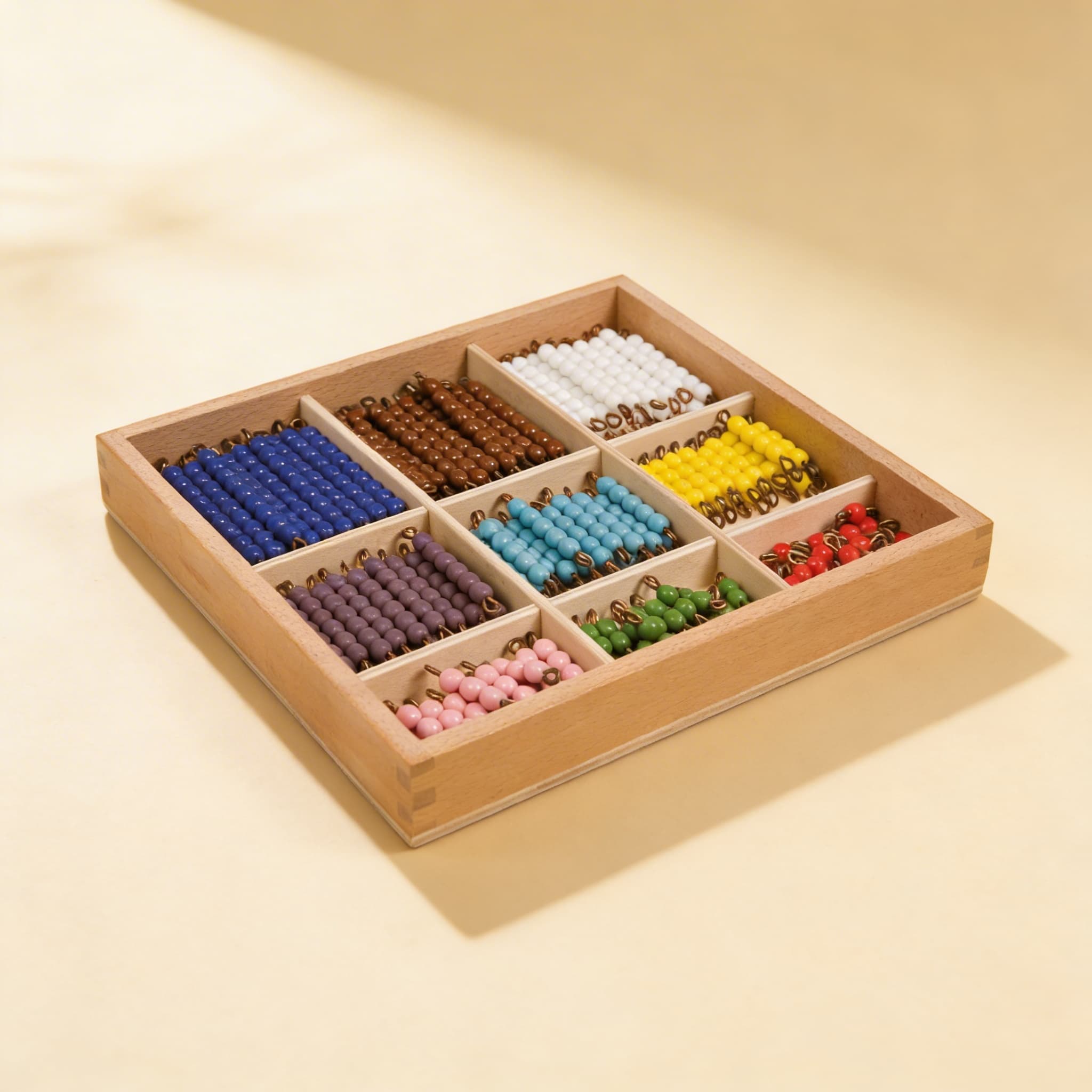 Schachbrettperlen: Einzelperlen Glas — Ansicht 2