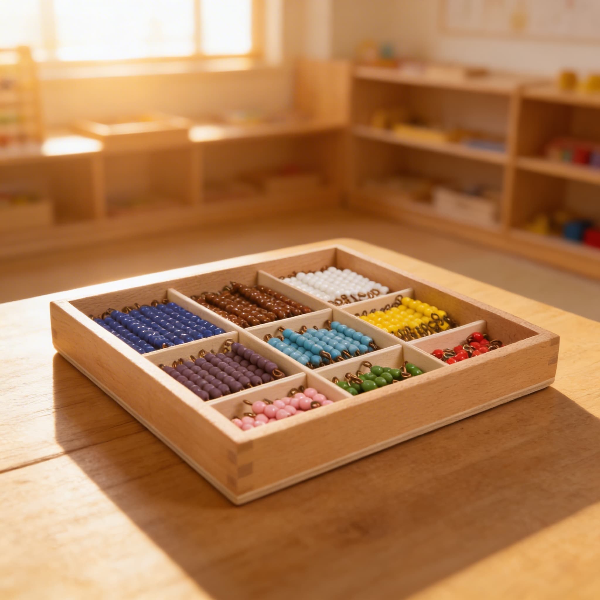 Schachbrettperlen: Einzelperlen Glas — Ansicht 4