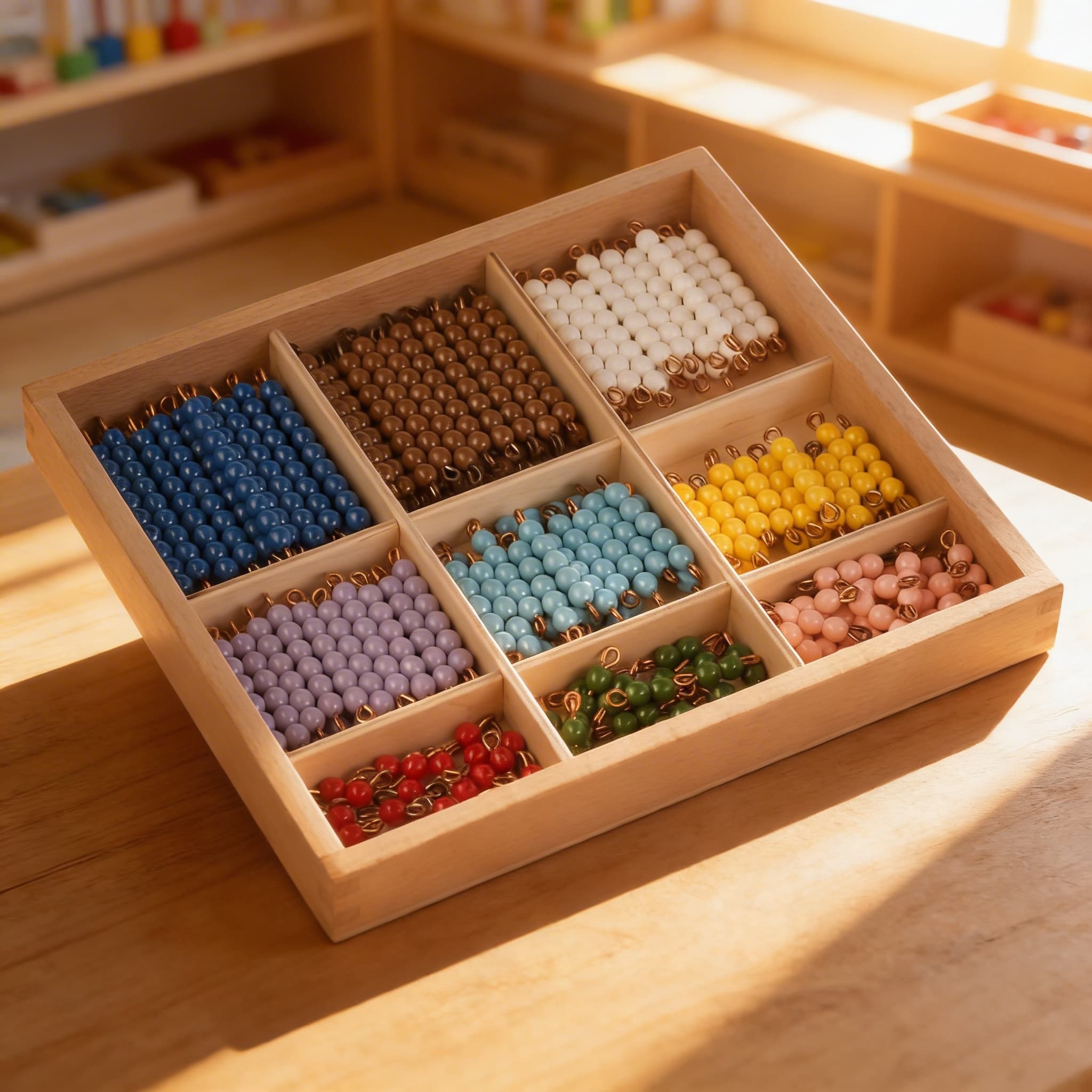 Schachbrettperlen: Einzelperlen Nylon — Ansicht 4