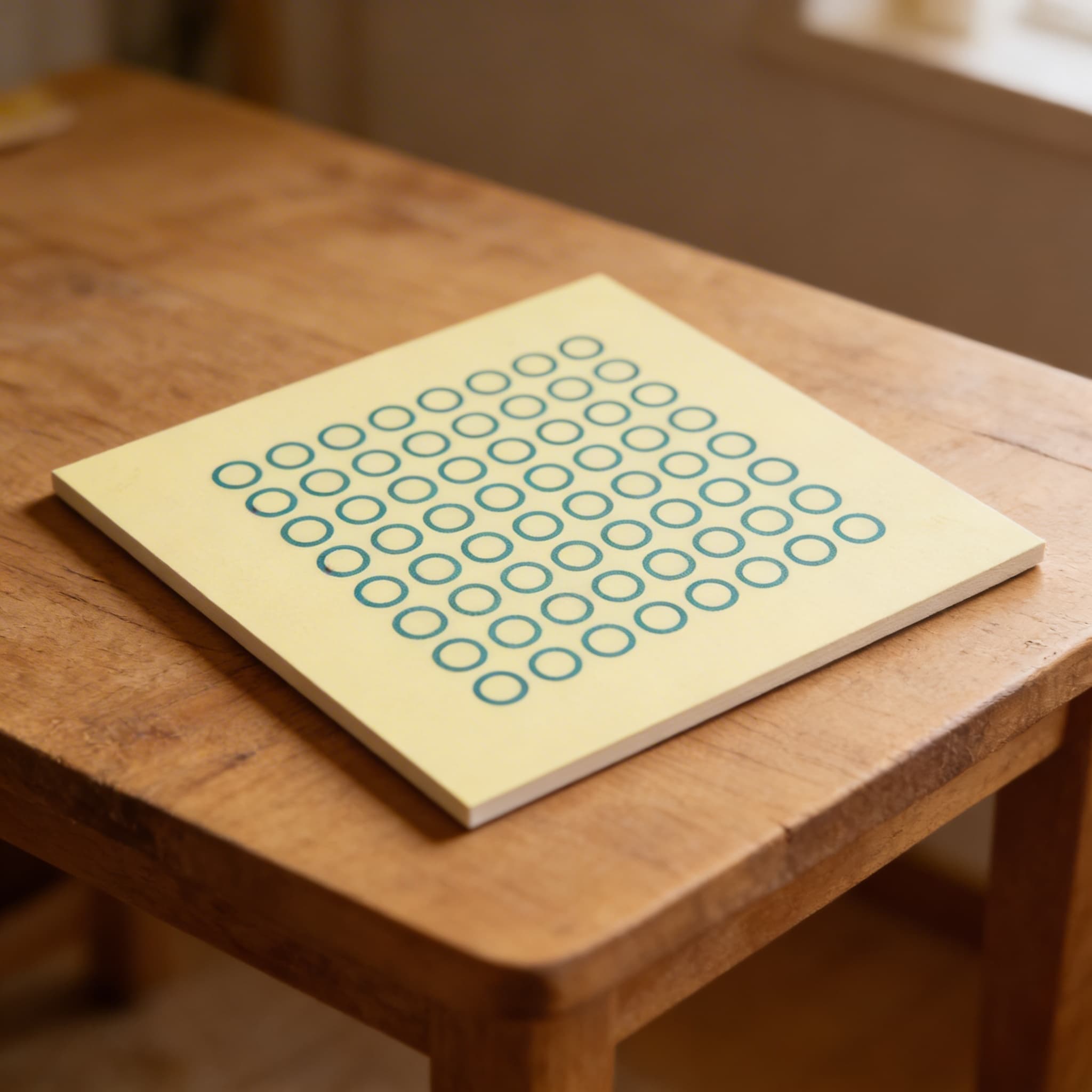 Blatt mit 100 Kreisen — Ansicht 3