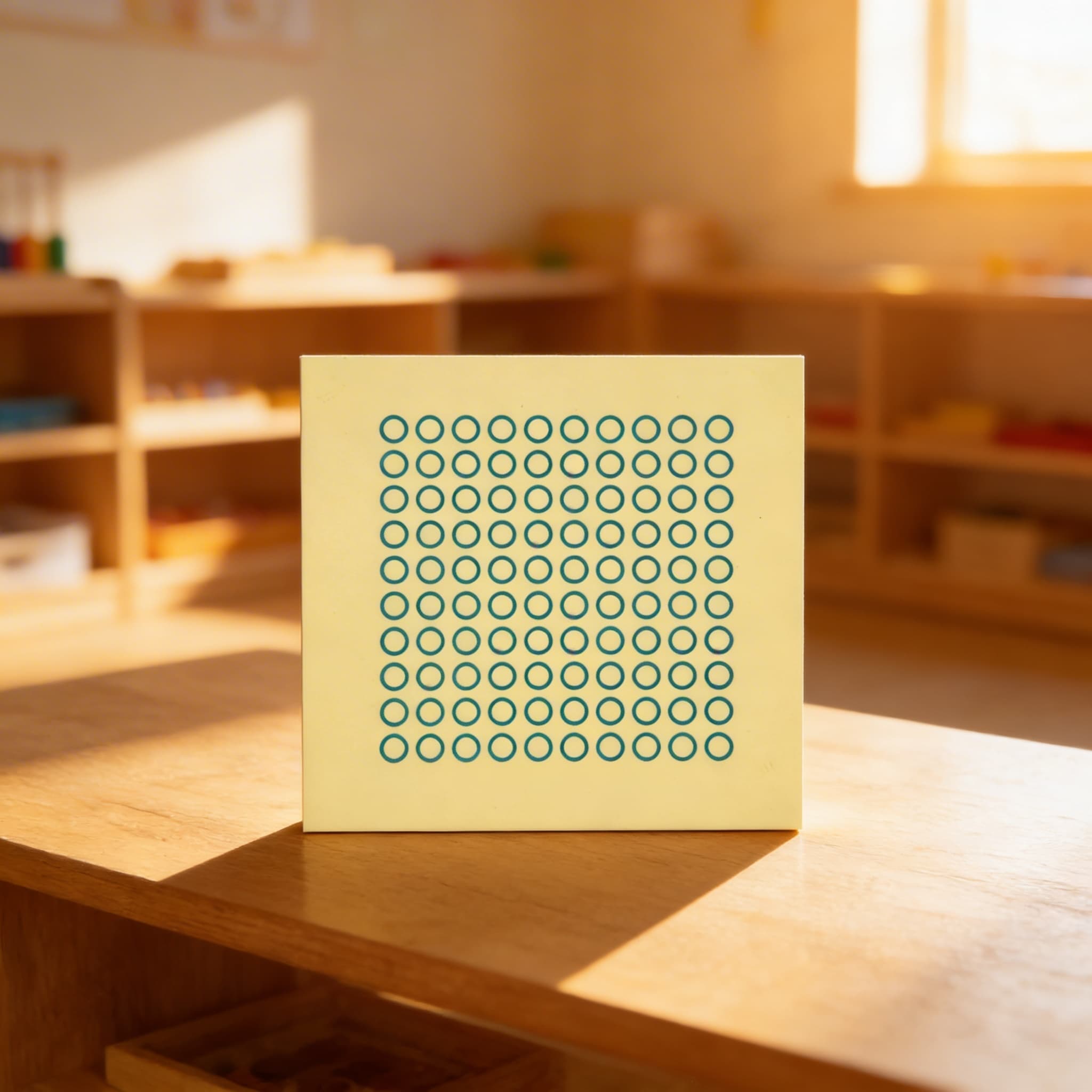 Blatt mit 100 Kreisen — Ansicht 4