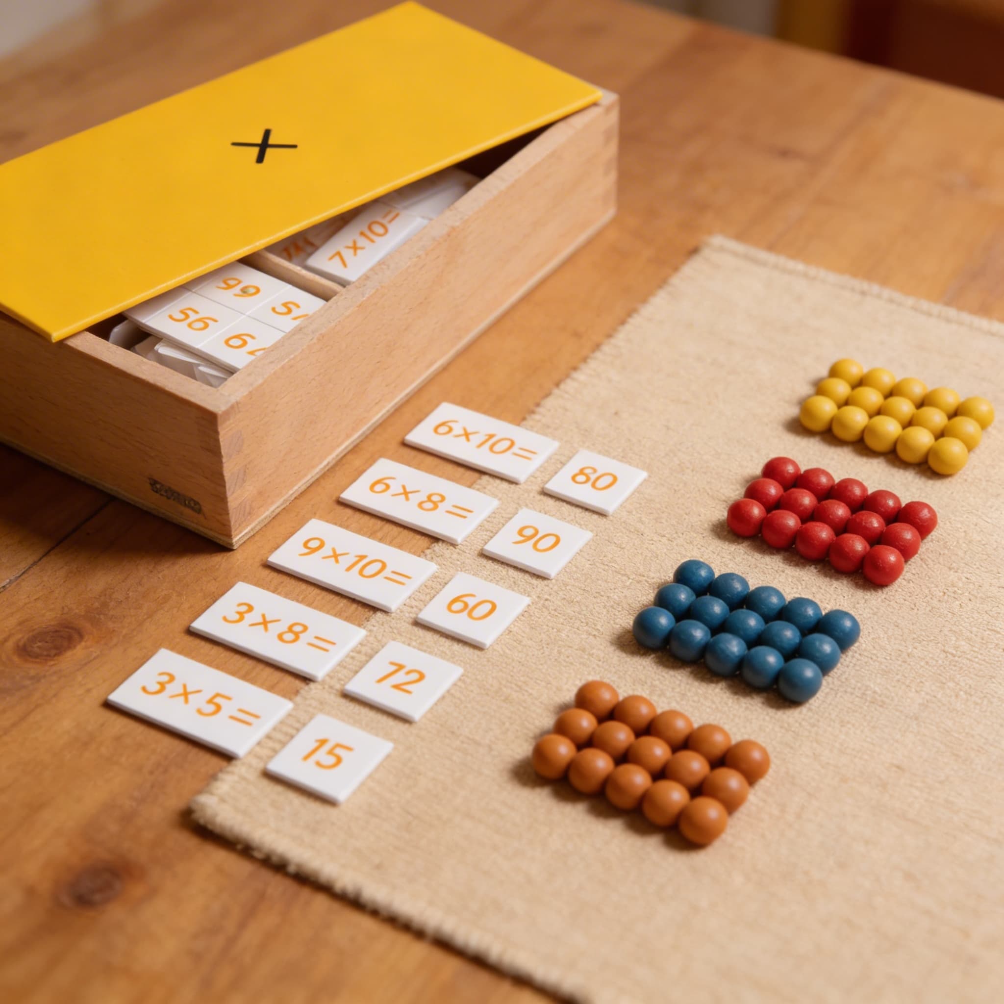 Multiplikationsbox — Selbstkontrollierende Rechenpraxis — Detailansicht