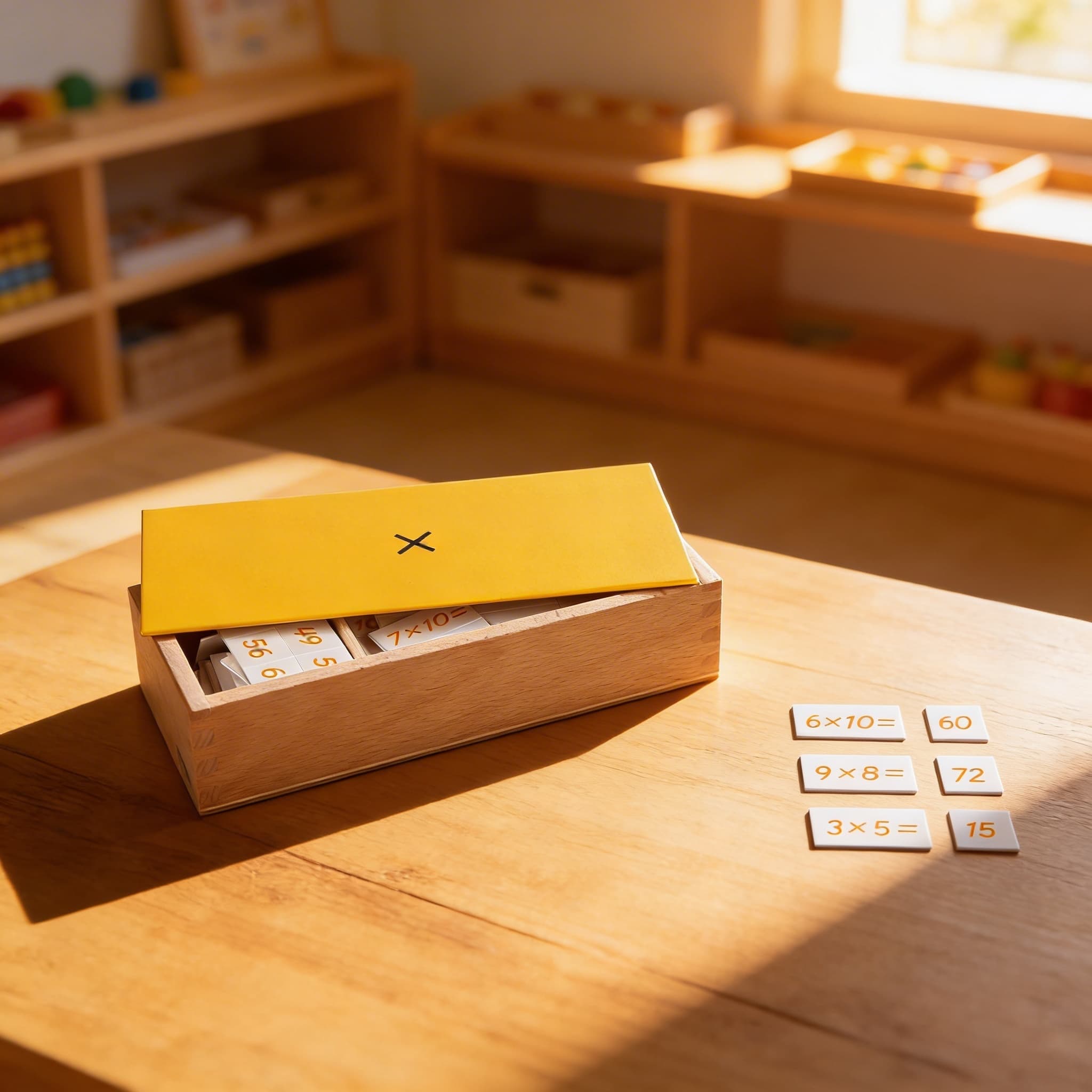 Multiplikationsbox — Selbstkontrollierende Rechenpraxis — Im Einsatz