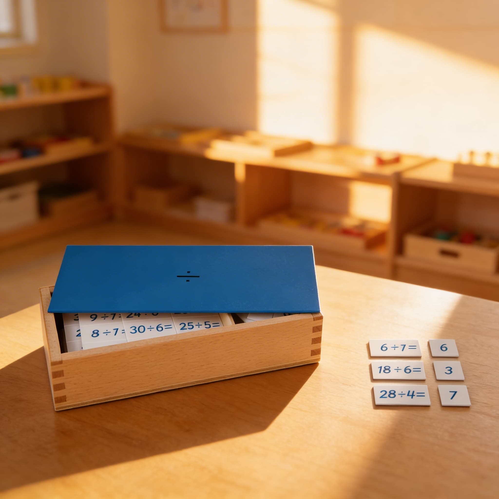 Divisionsbox — Selbstkontrollierende Rechenpraxis — Im Einsatz