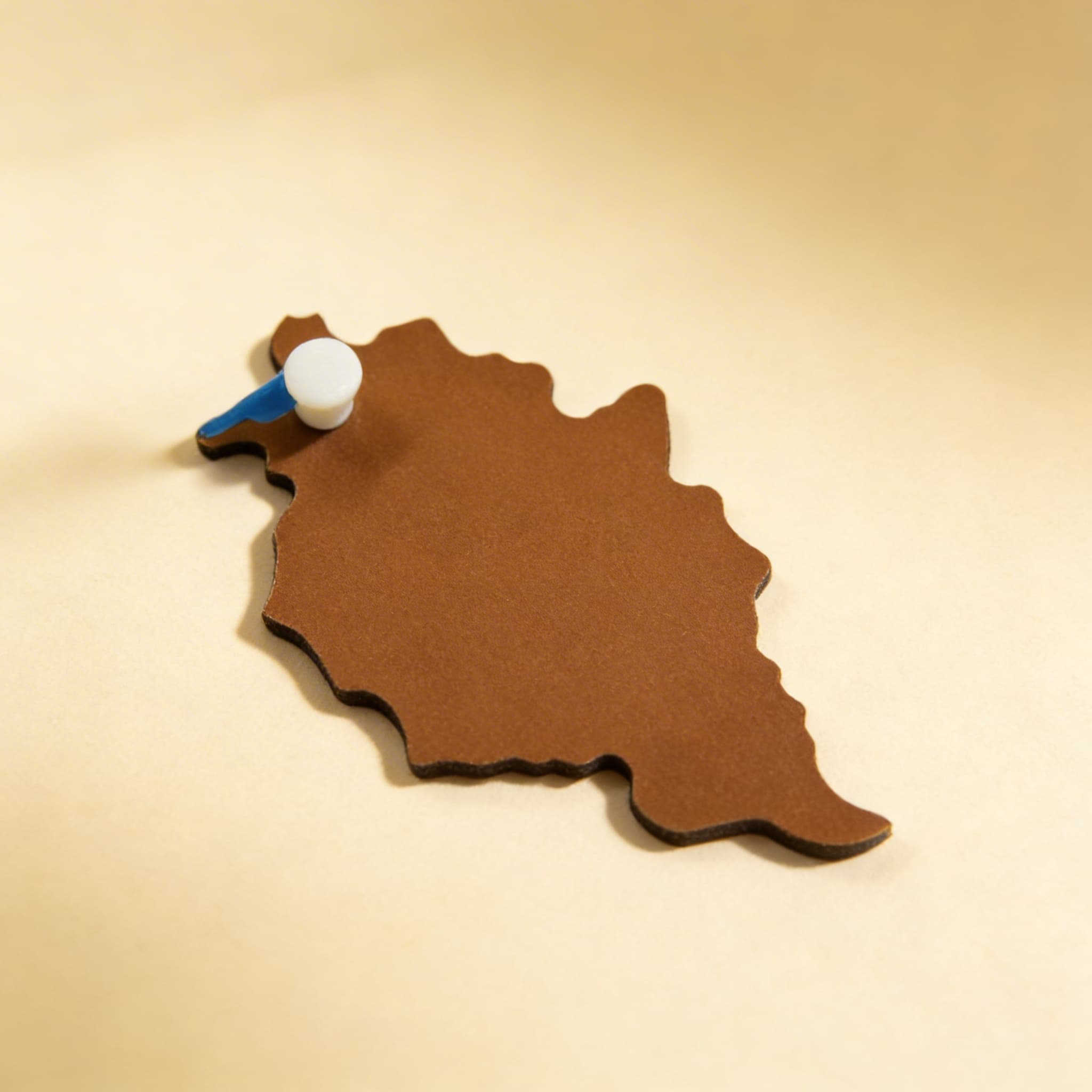 Puzzleteil Österreich: Vorarlberg — Seitenansicht