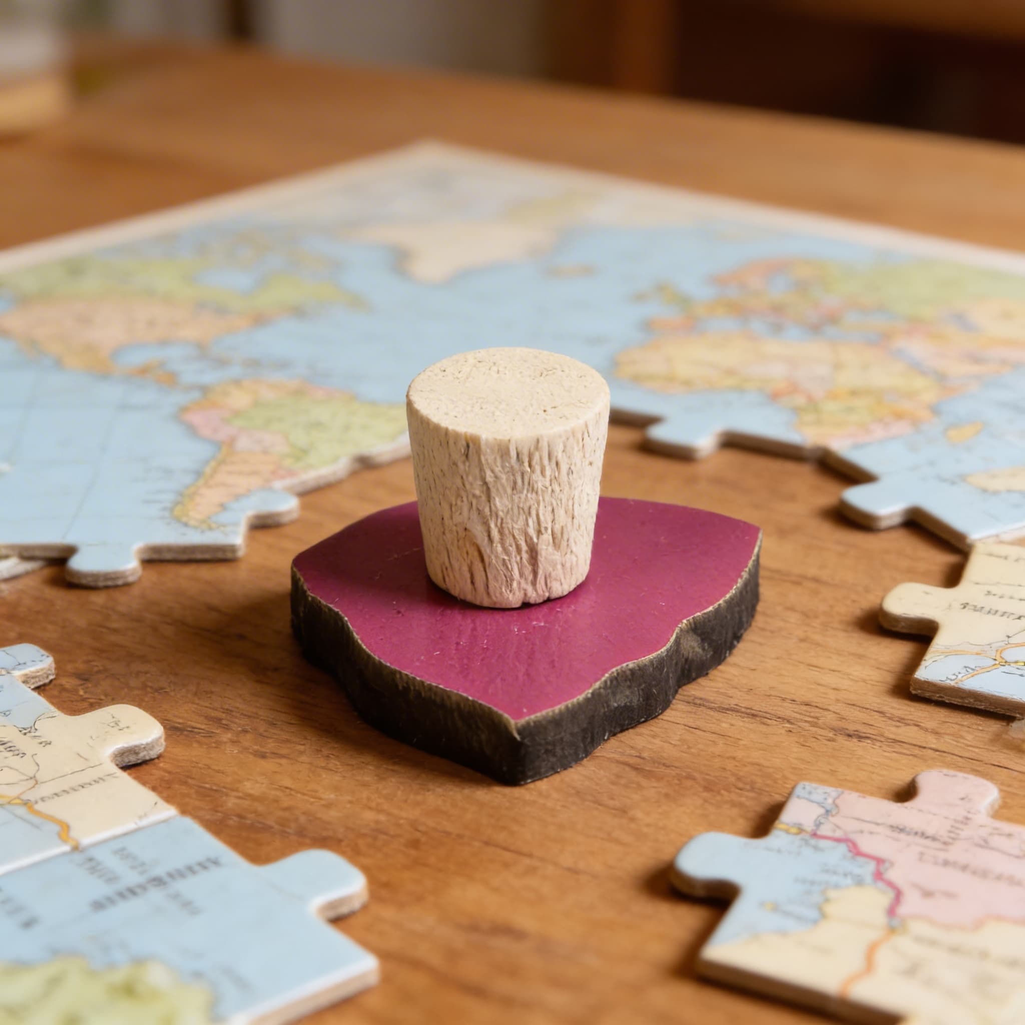 Puzzleteil Europa: Mazedonien — Detailansicht