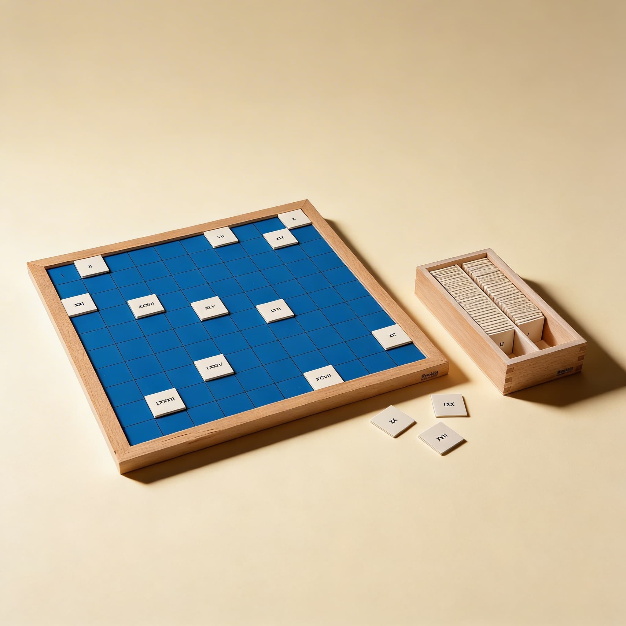 Stovková tabule s římskými číslicemi — Katalogový pohled