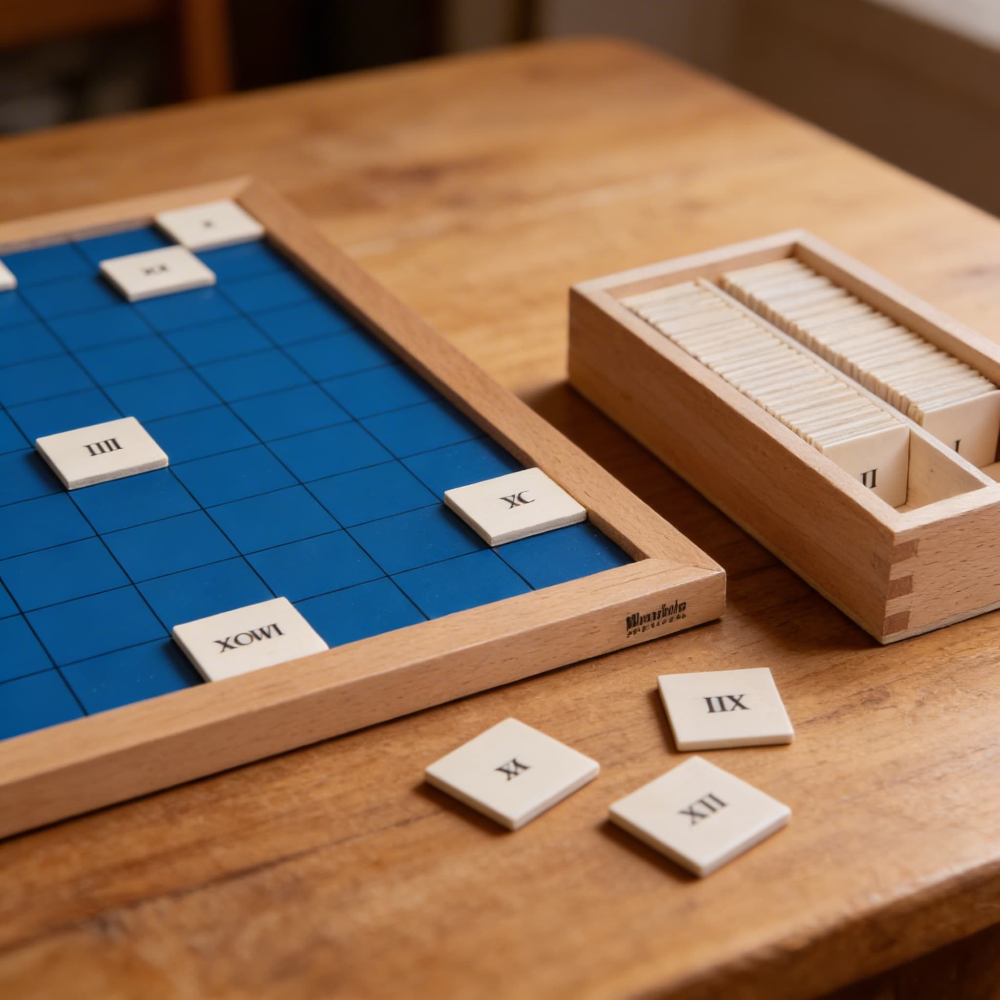 Stovková tabule s římskými číslicemi — Detailní pohled