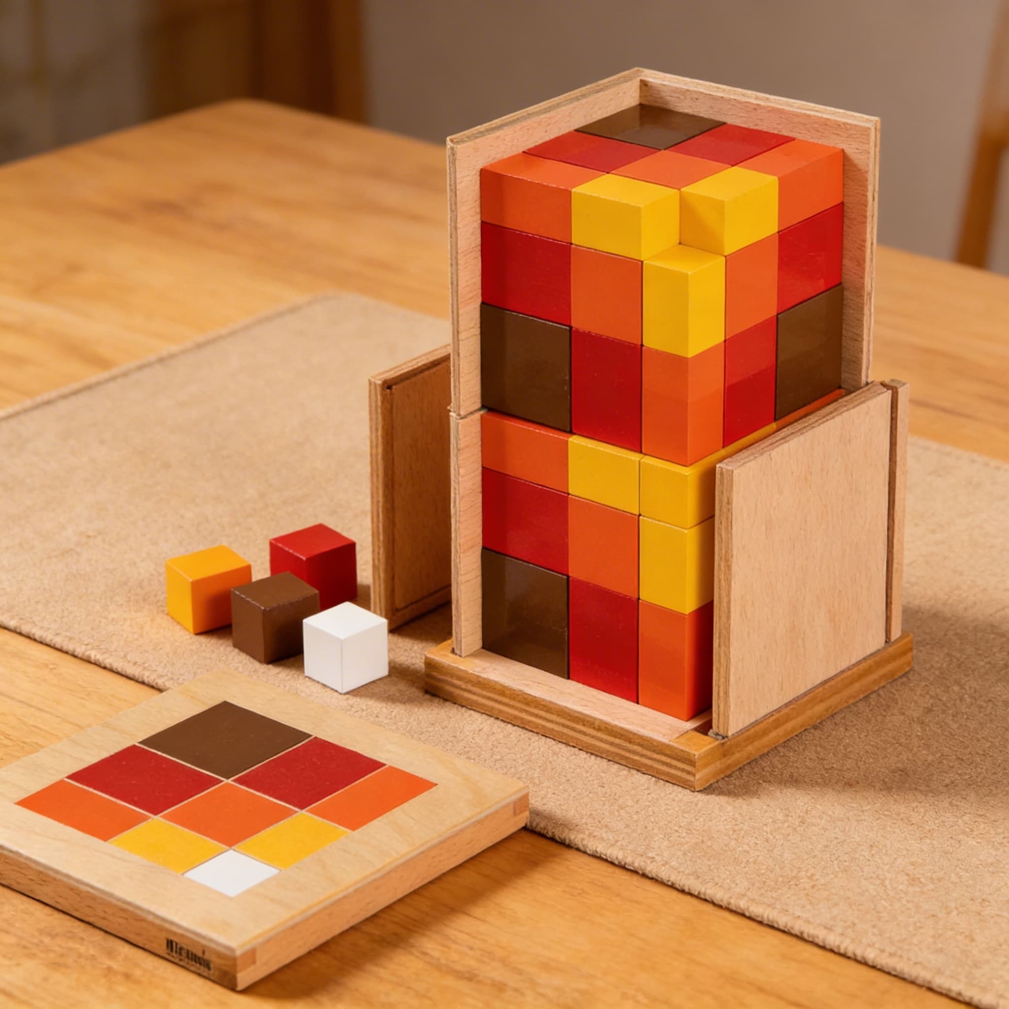 Arithmetischer Trinomialwürfel — Fortgeschrittene Formelexploration — Detailansicht