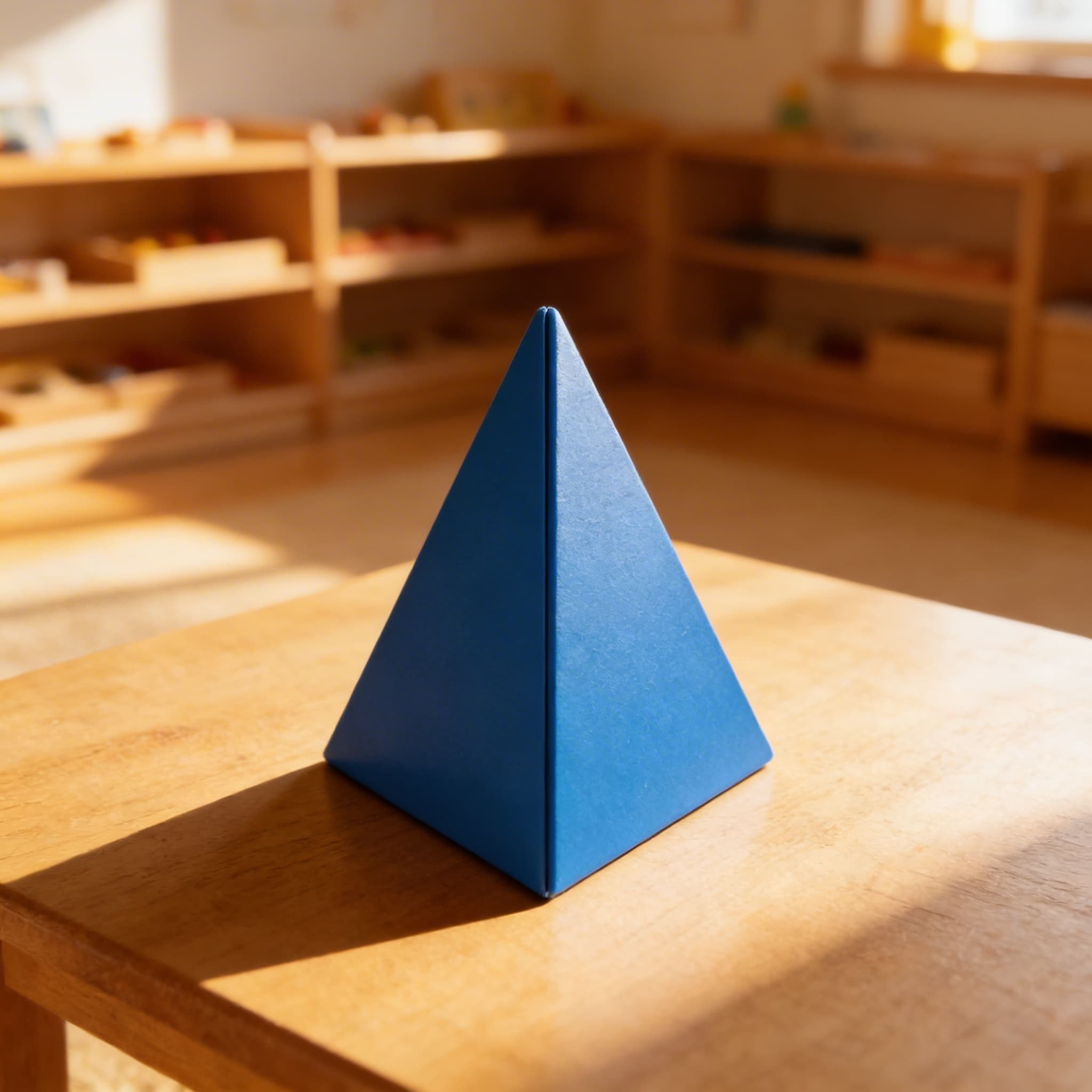 Dreiecksige Prismen — 2 Identische Geometrische Körper — Im Einsatz