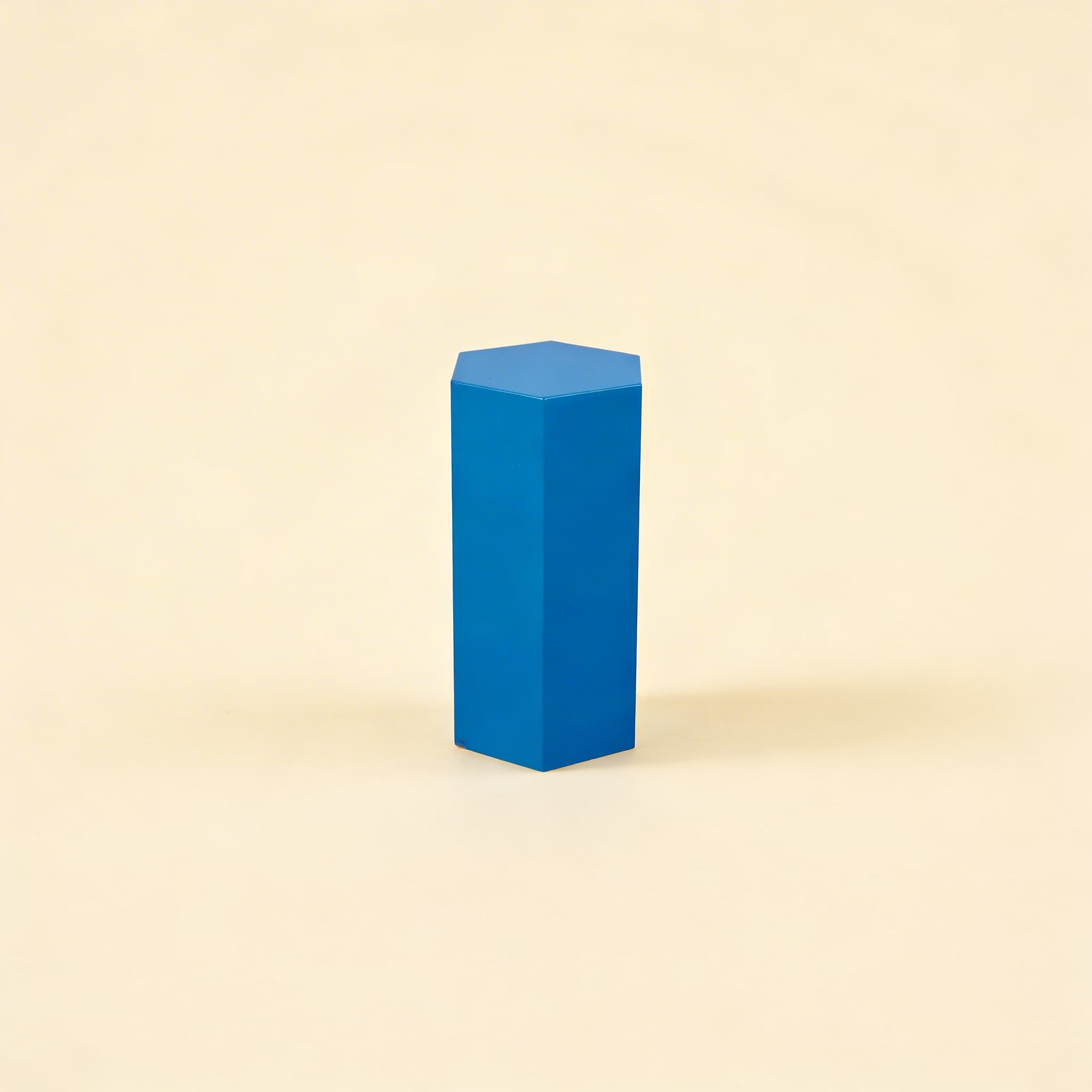 Sechseckiger Prisma — geometrischer Körper zur Formerkundung — Katalogansicht