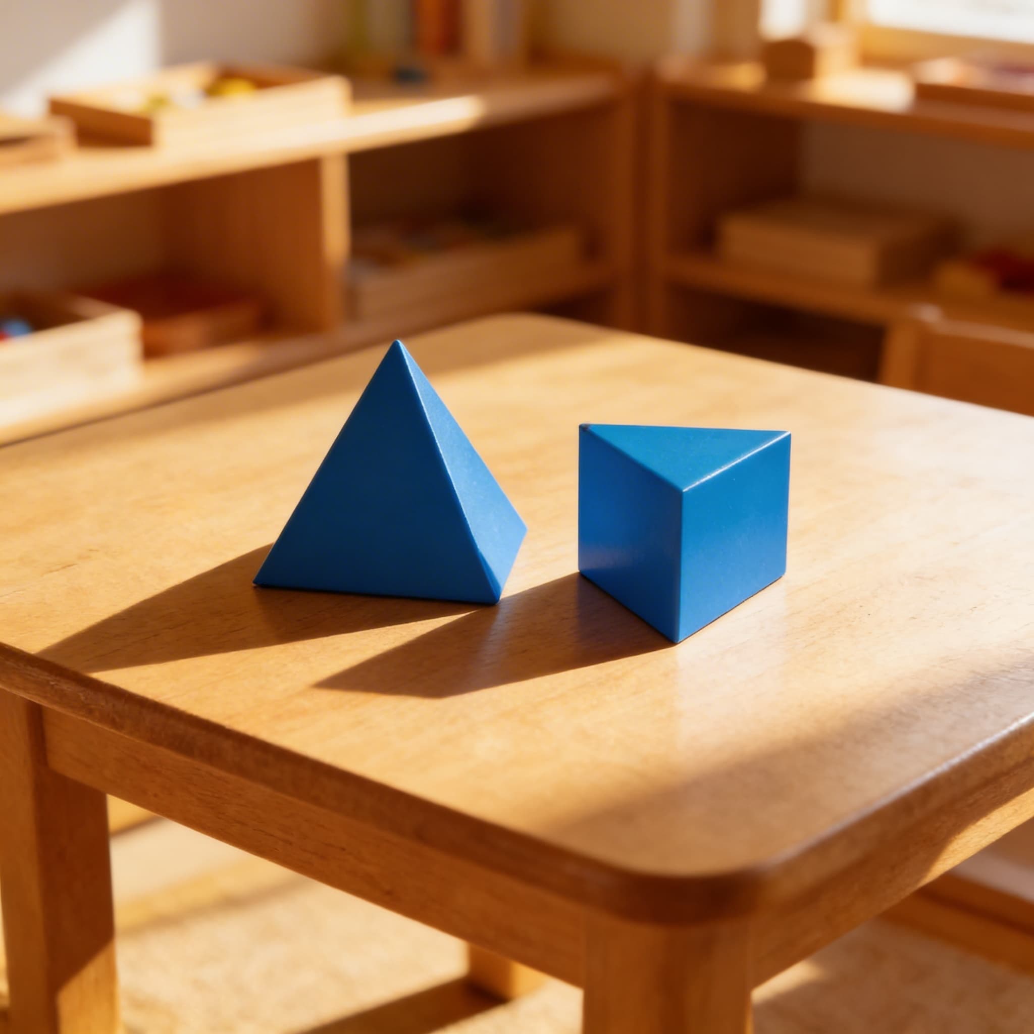 Dreiecksprisma — Kurzer geometrischer Körper — Im Einsatz