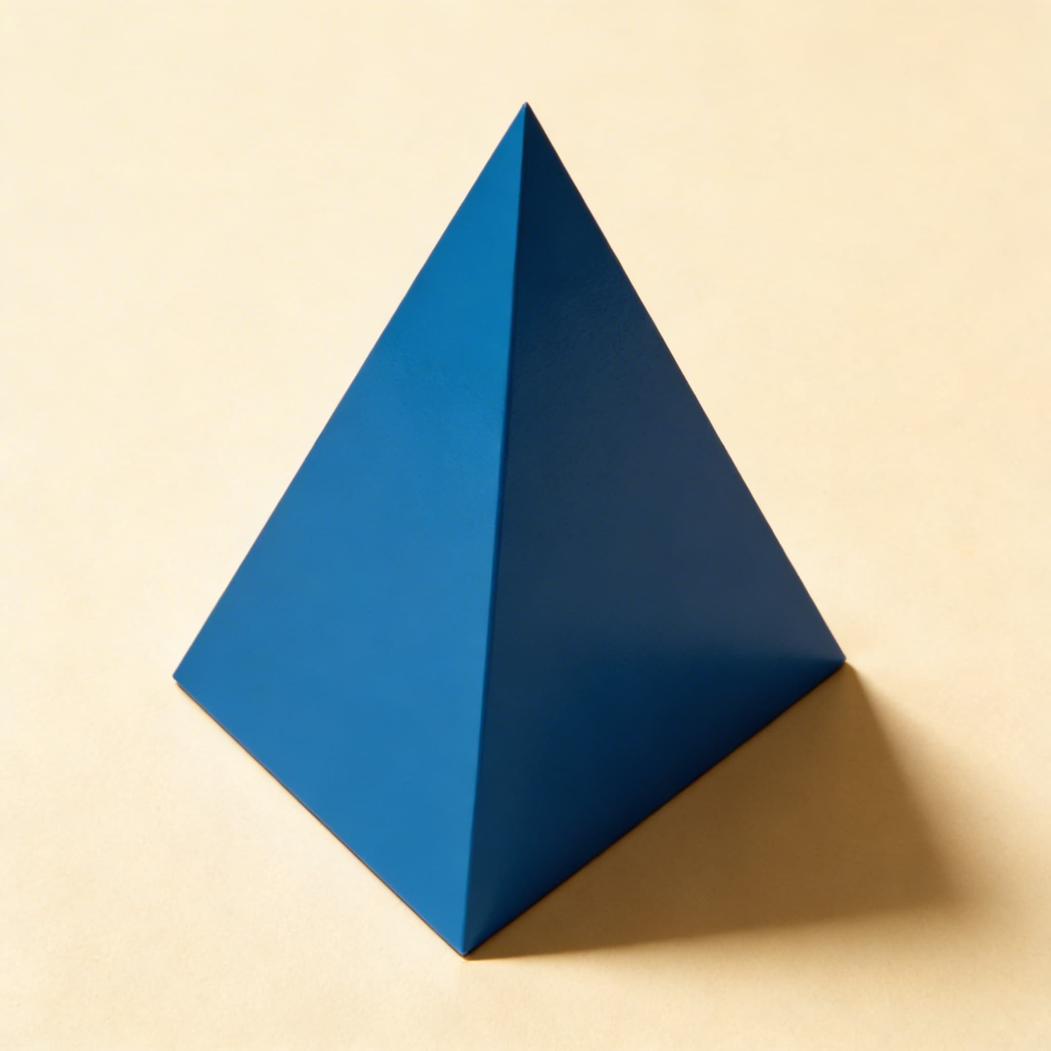 Pyramide mit quadratischer Grundfläche — Ansicht 2