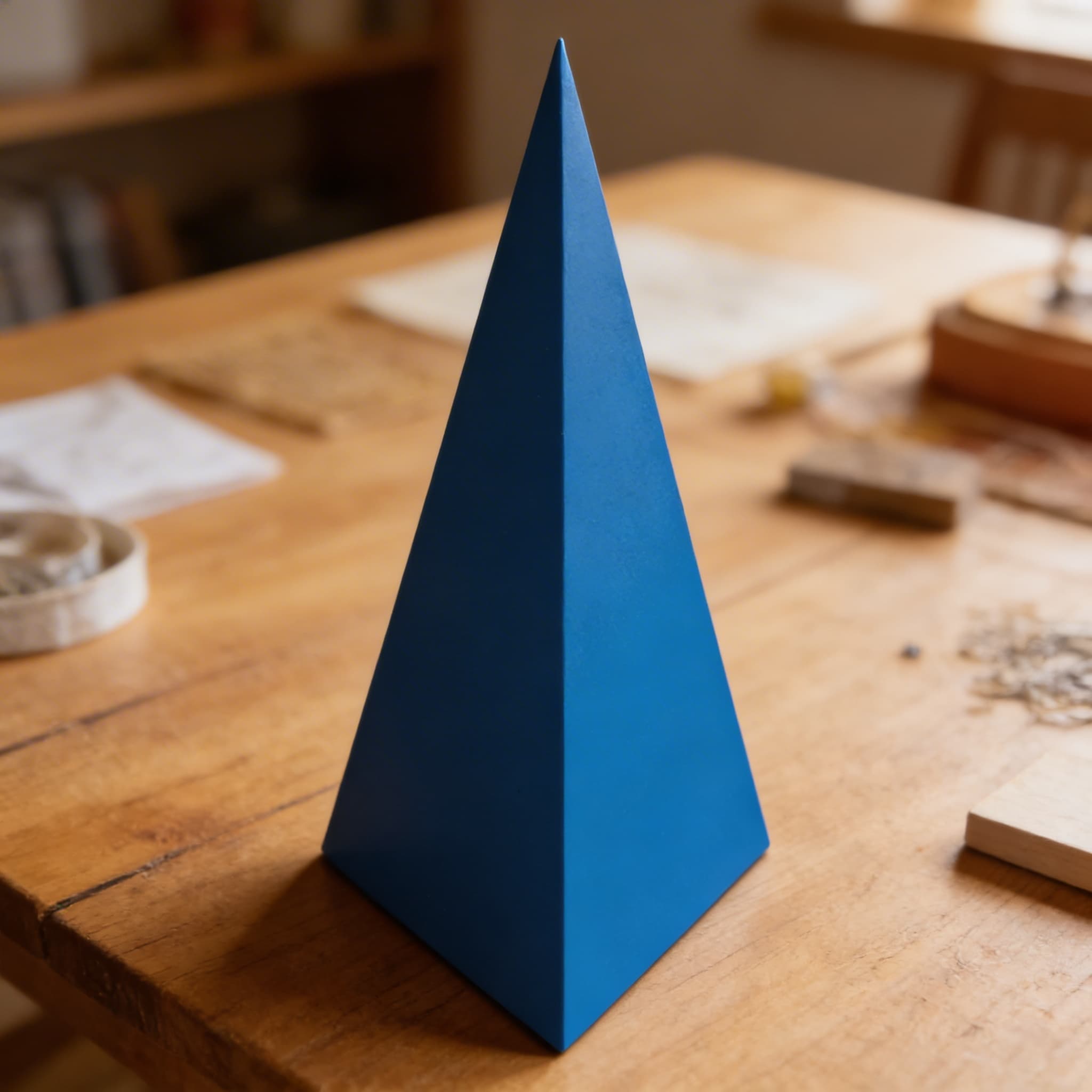 Pyramide mit dreieckiger Grundfläche — Ansicht 3