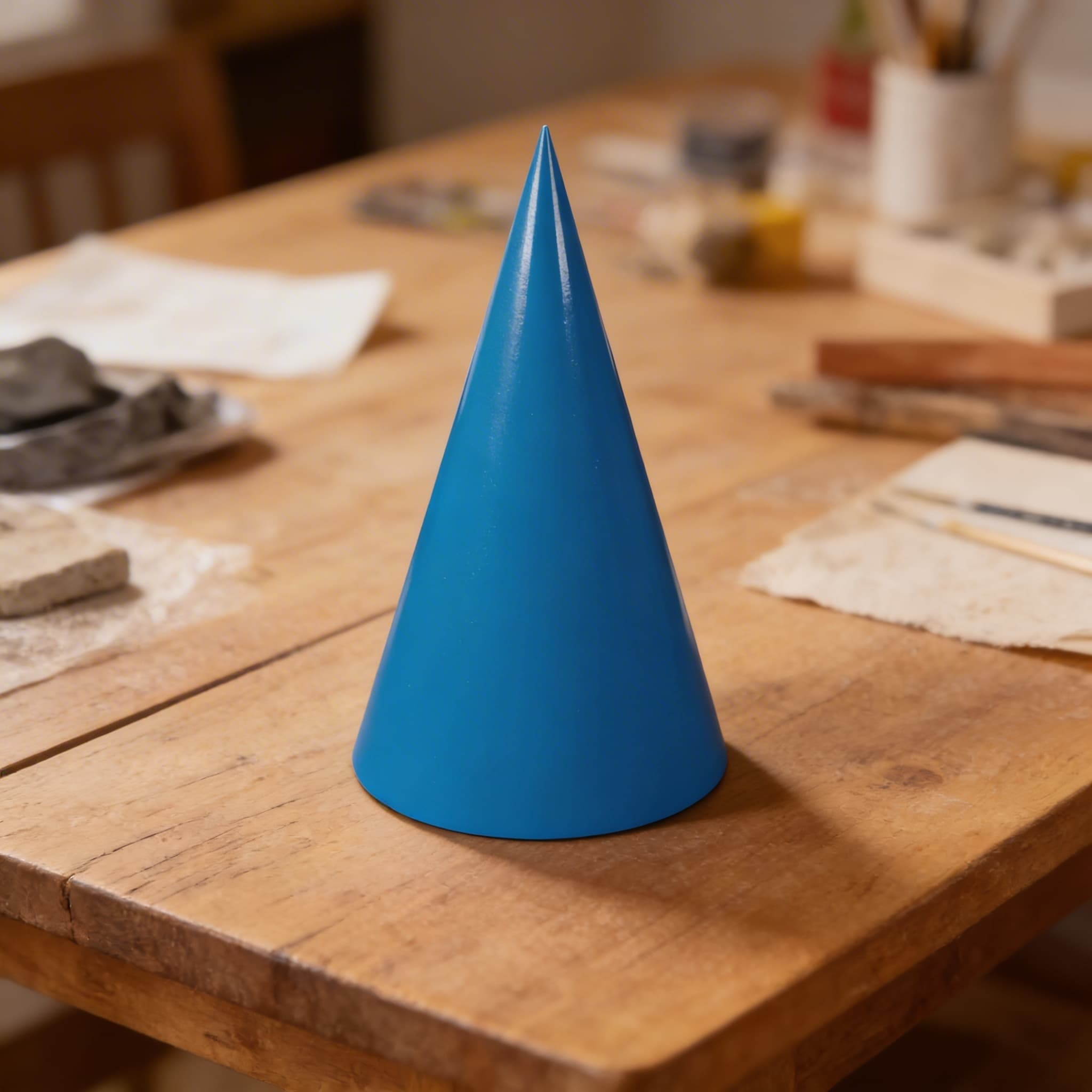 Kegel — einzelner geometrischer Körper — Ansicht 3