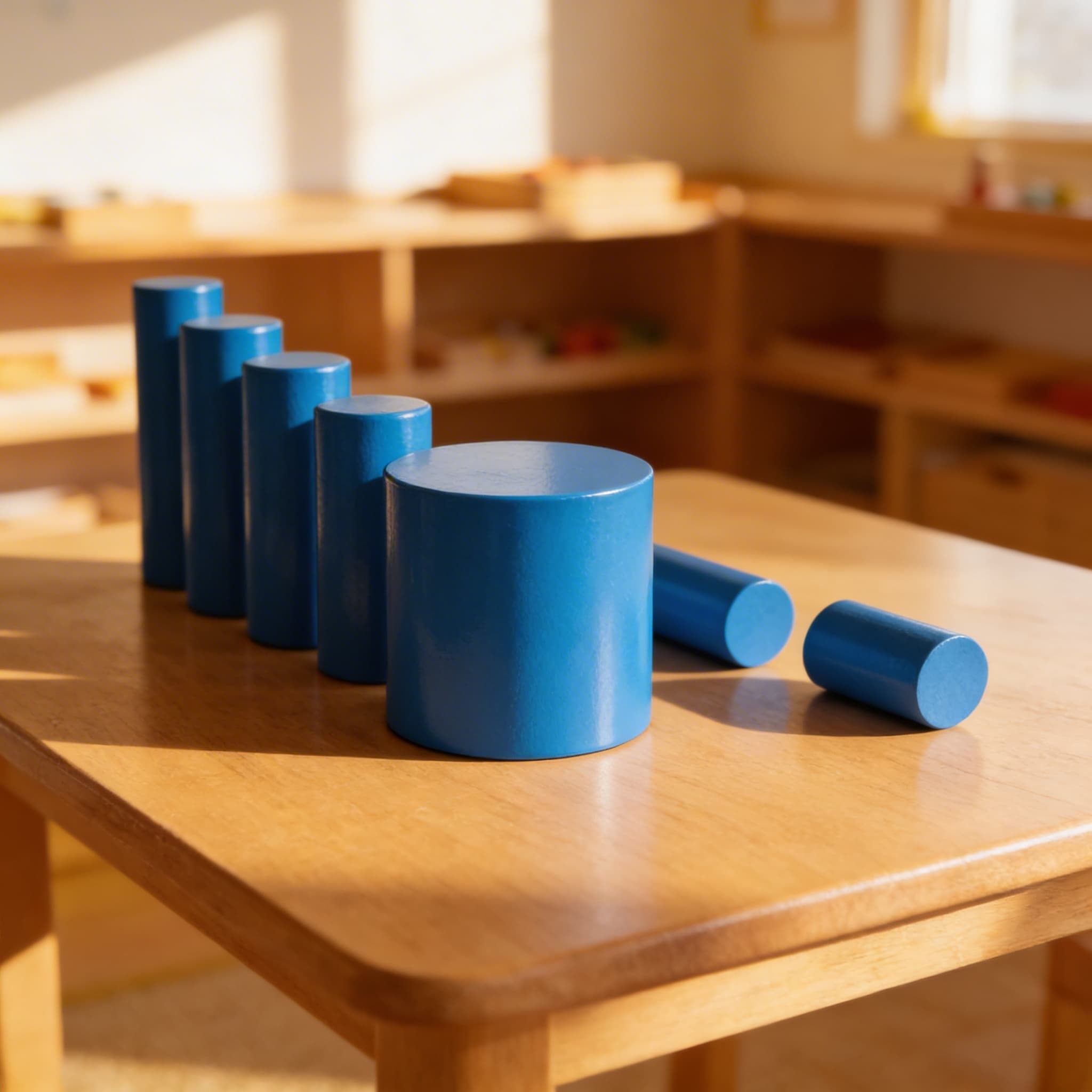 Krátký válec — Geometrické těleso pro základní objevování — Při použití