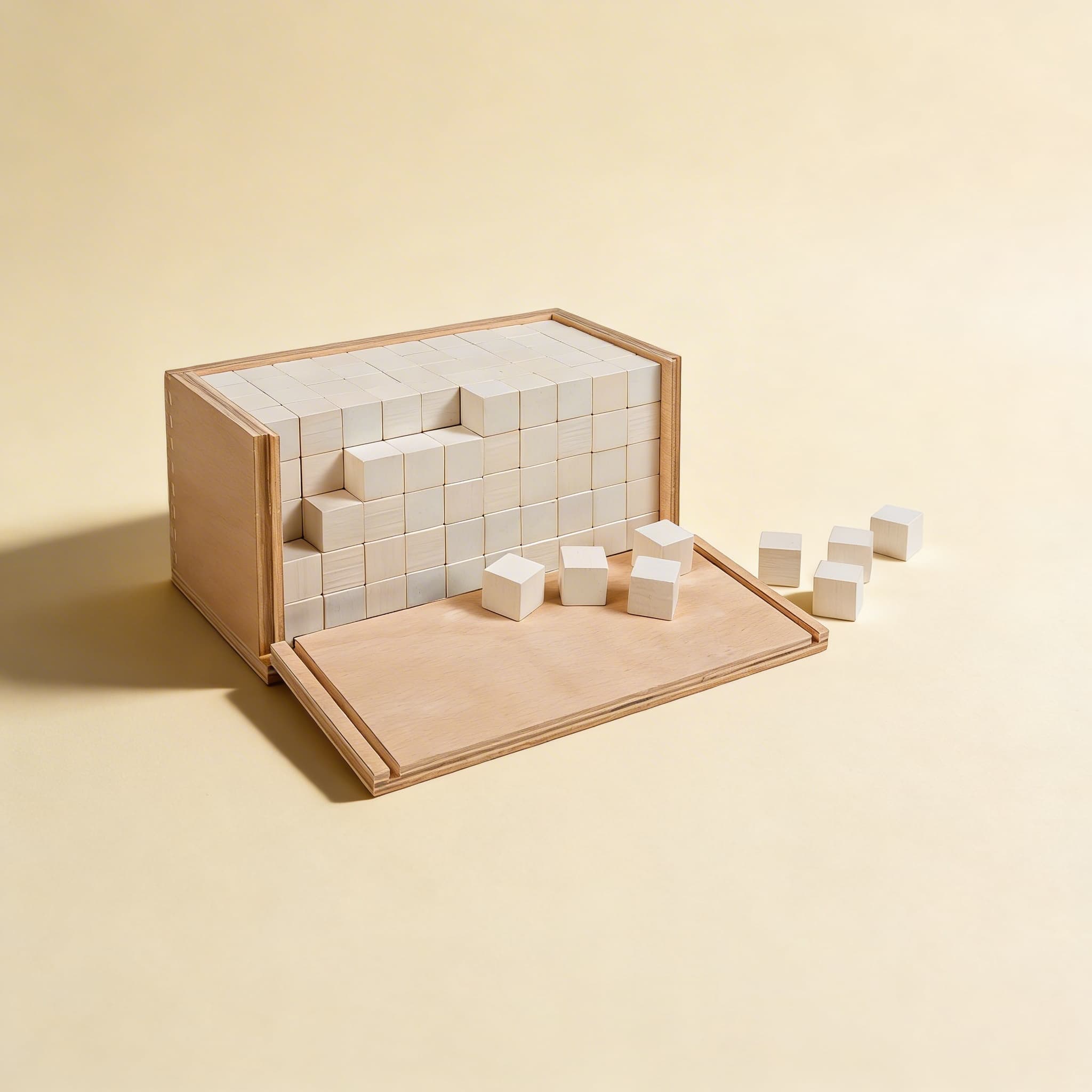 Volumenkasten — 250 Einheitswürfel zur kubischen Volumen-Erkundung — Katalogansicht