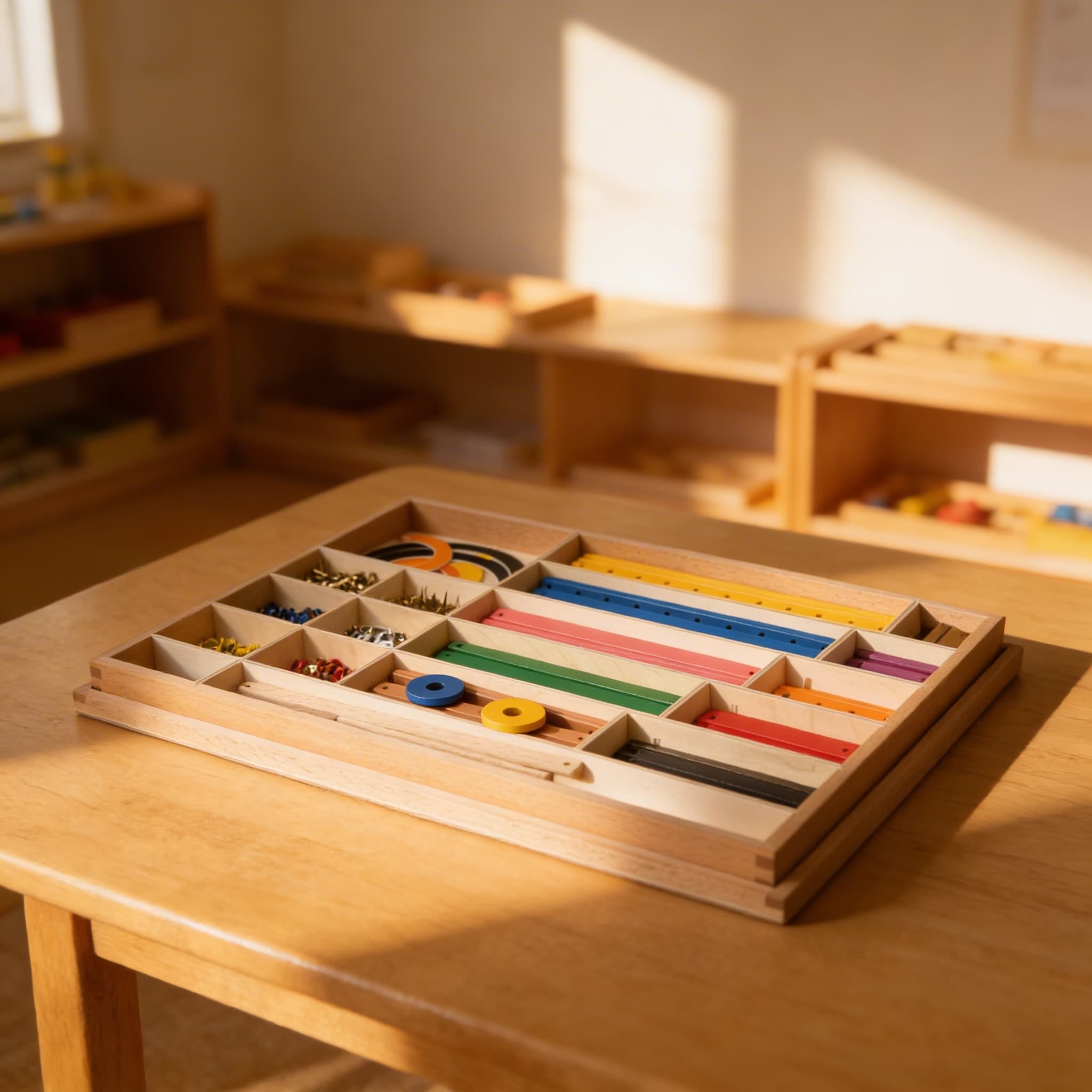 Geometrische Stäbe — 2D & 3D Konstruktionsmaterial — Im Einsatz