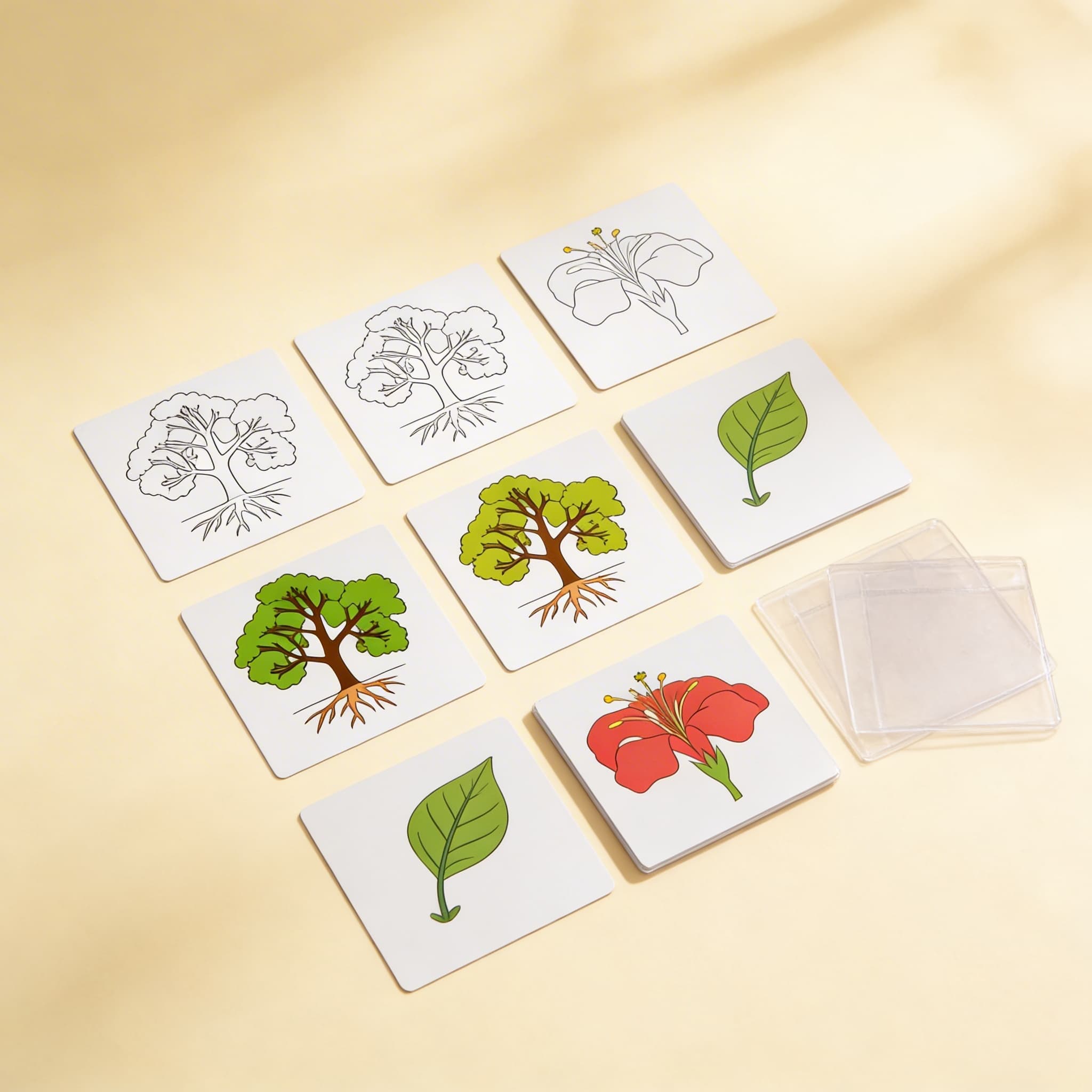 Erstes Set Botanikkarten