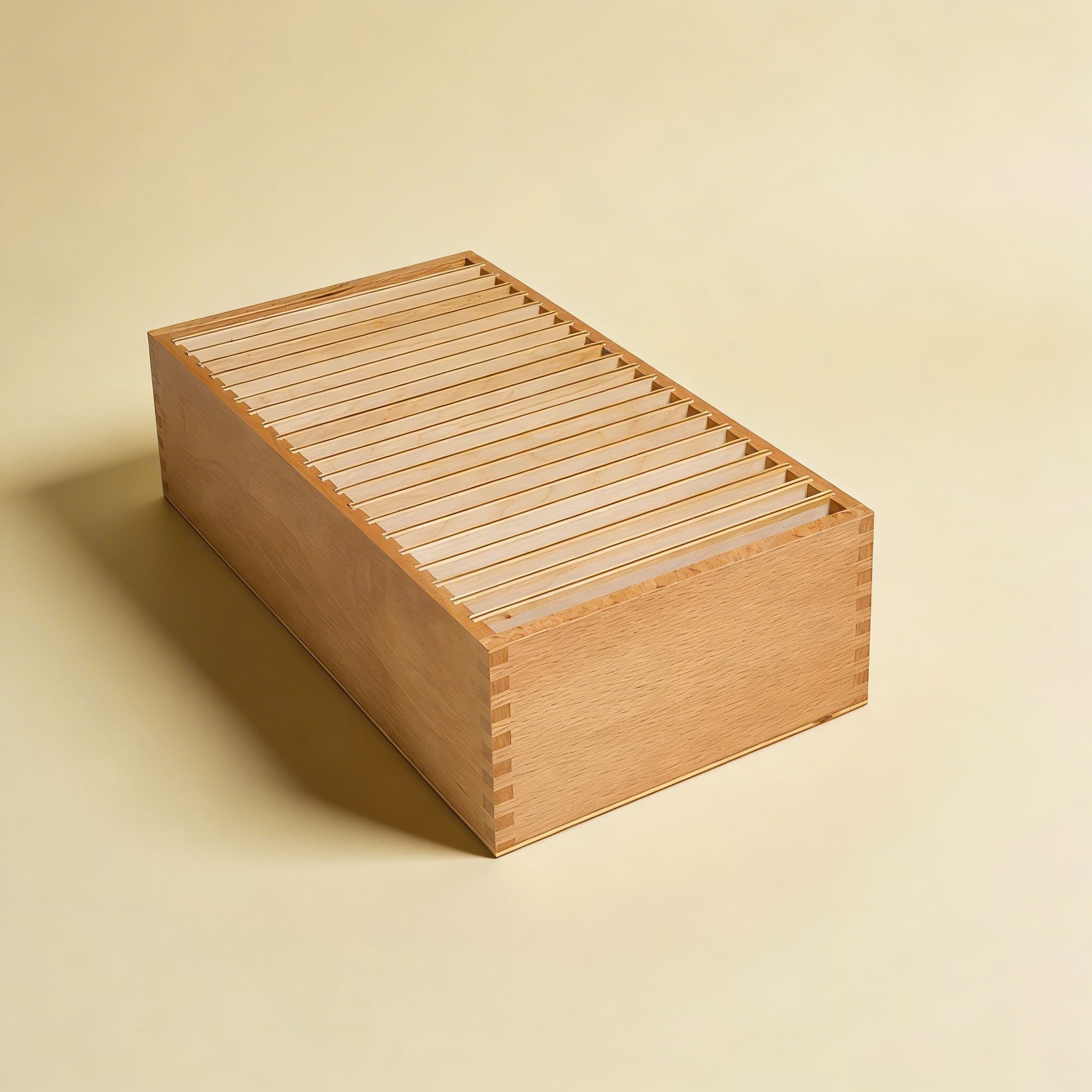 Botanikkarten Box — Aufbewahrung für zweites Klassifikationsset — Katalogansicht