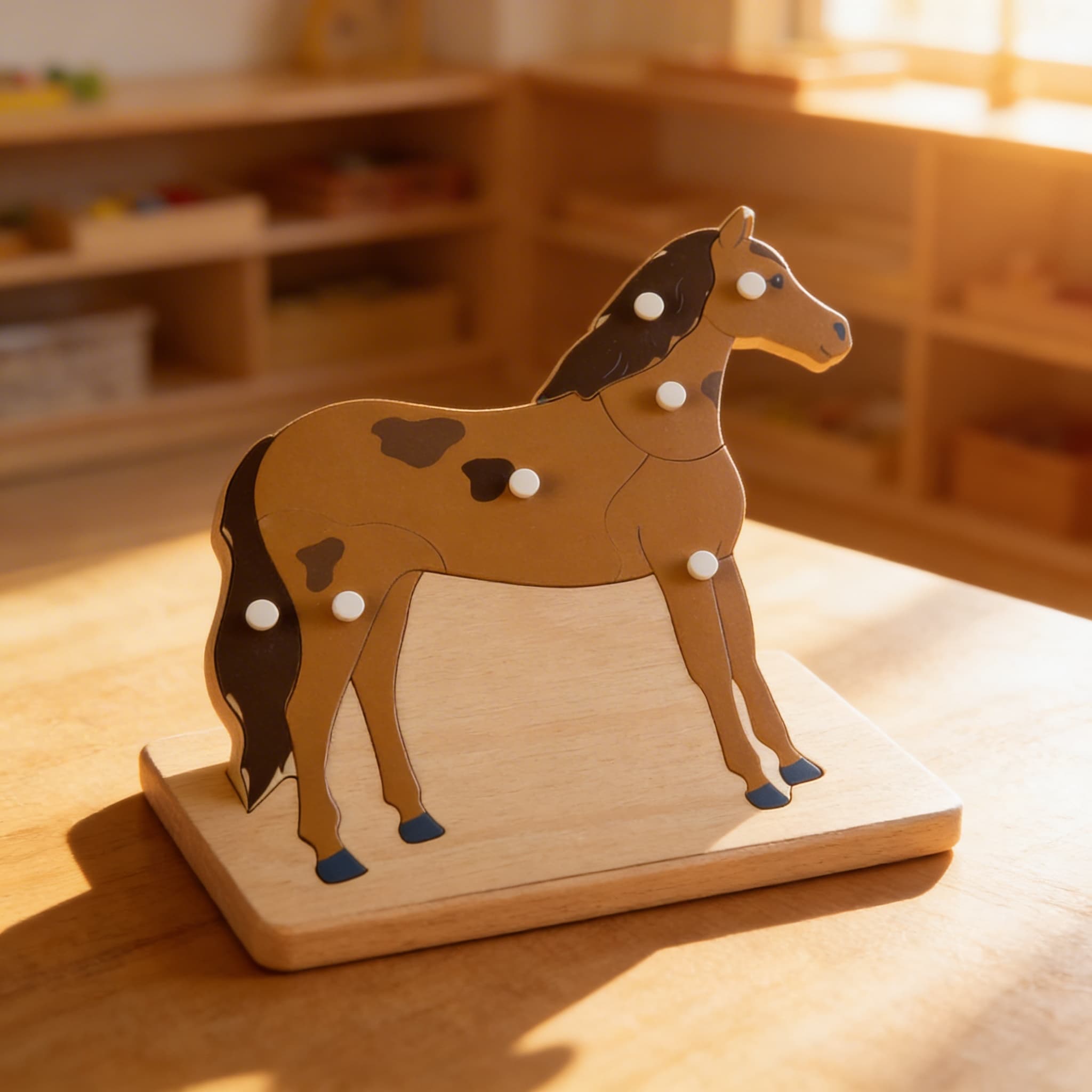 Tierpuzzle: Pferd — Ansicht 4