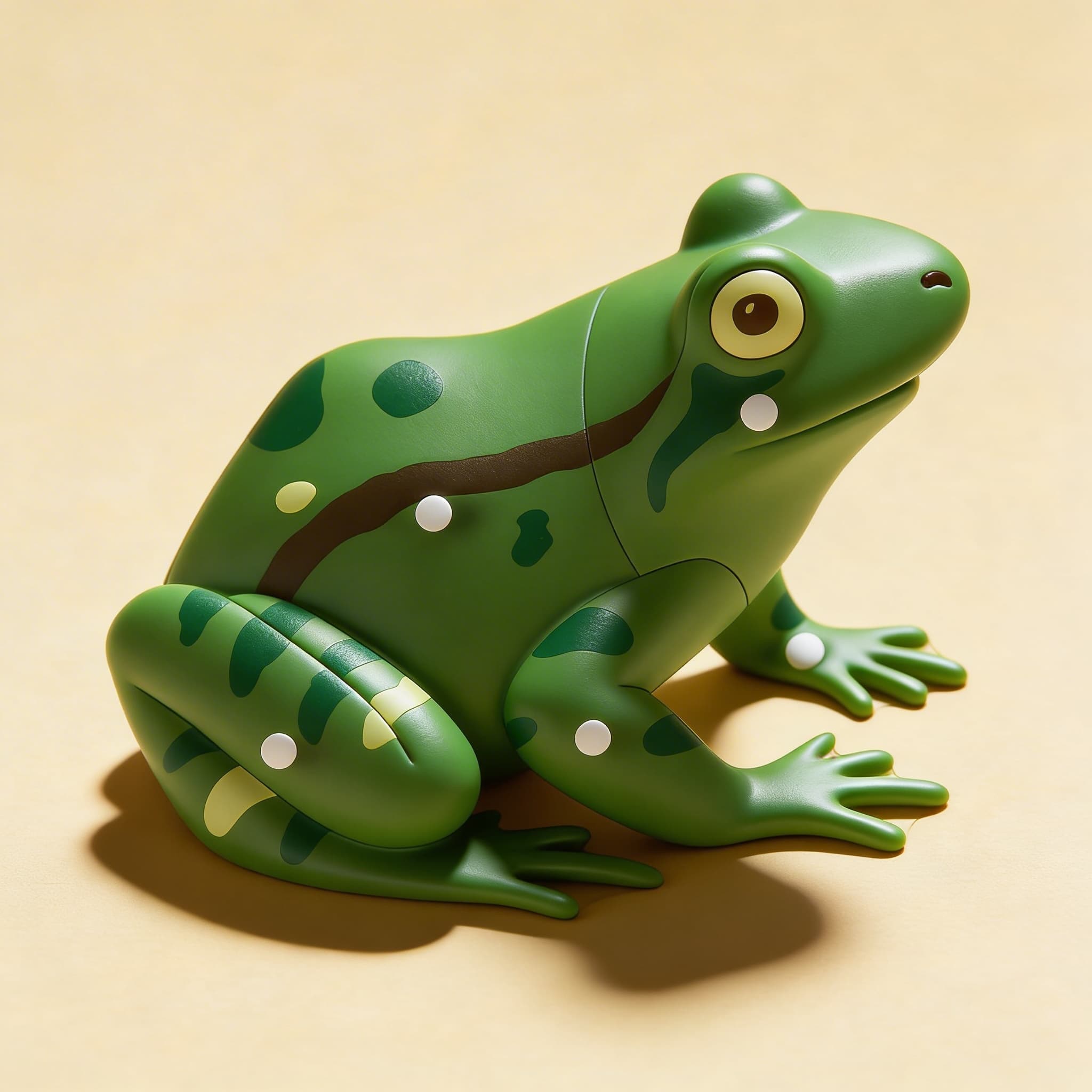 Tierpuzzle: Frosch