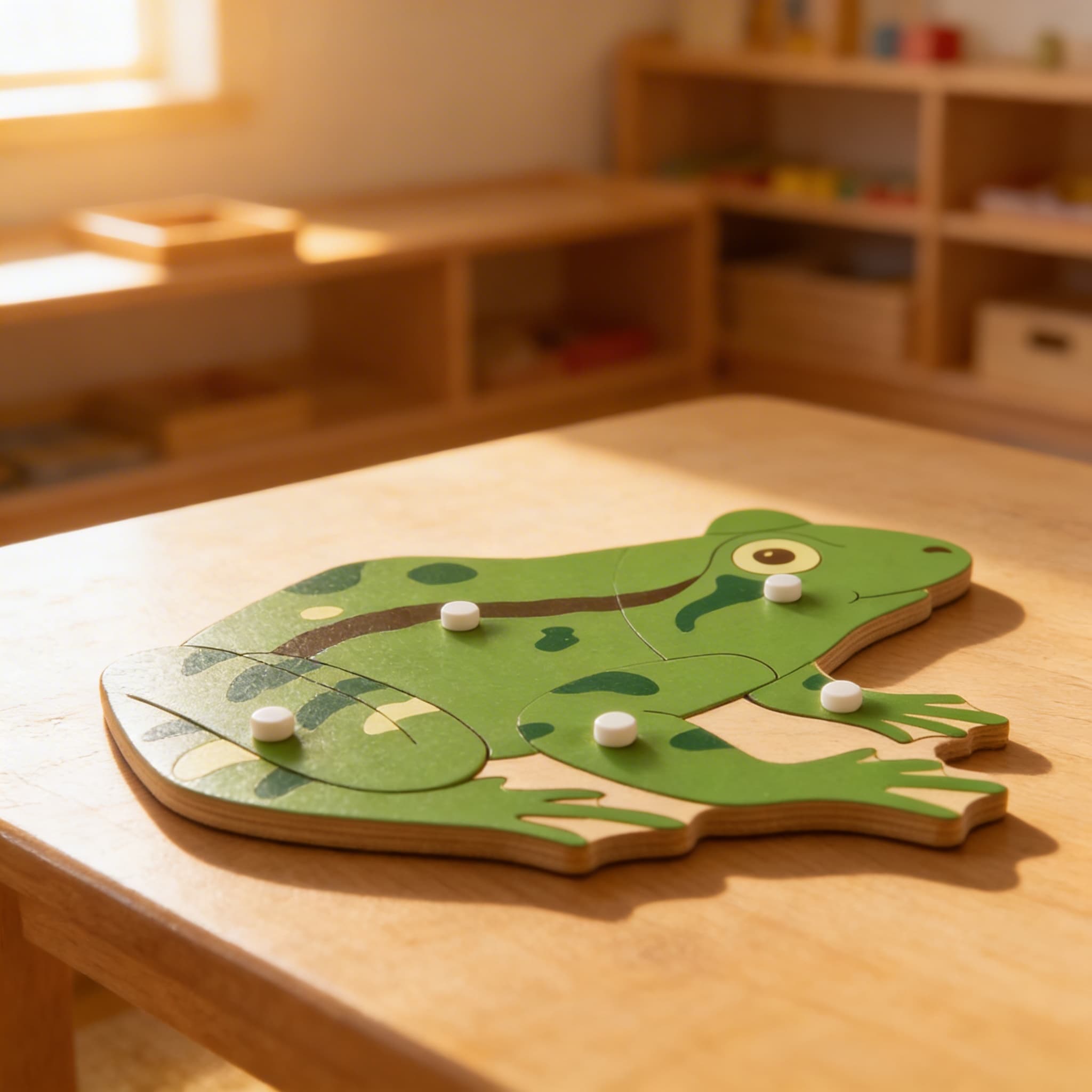 Tierpuzzle: Frosch — Ansicht 4