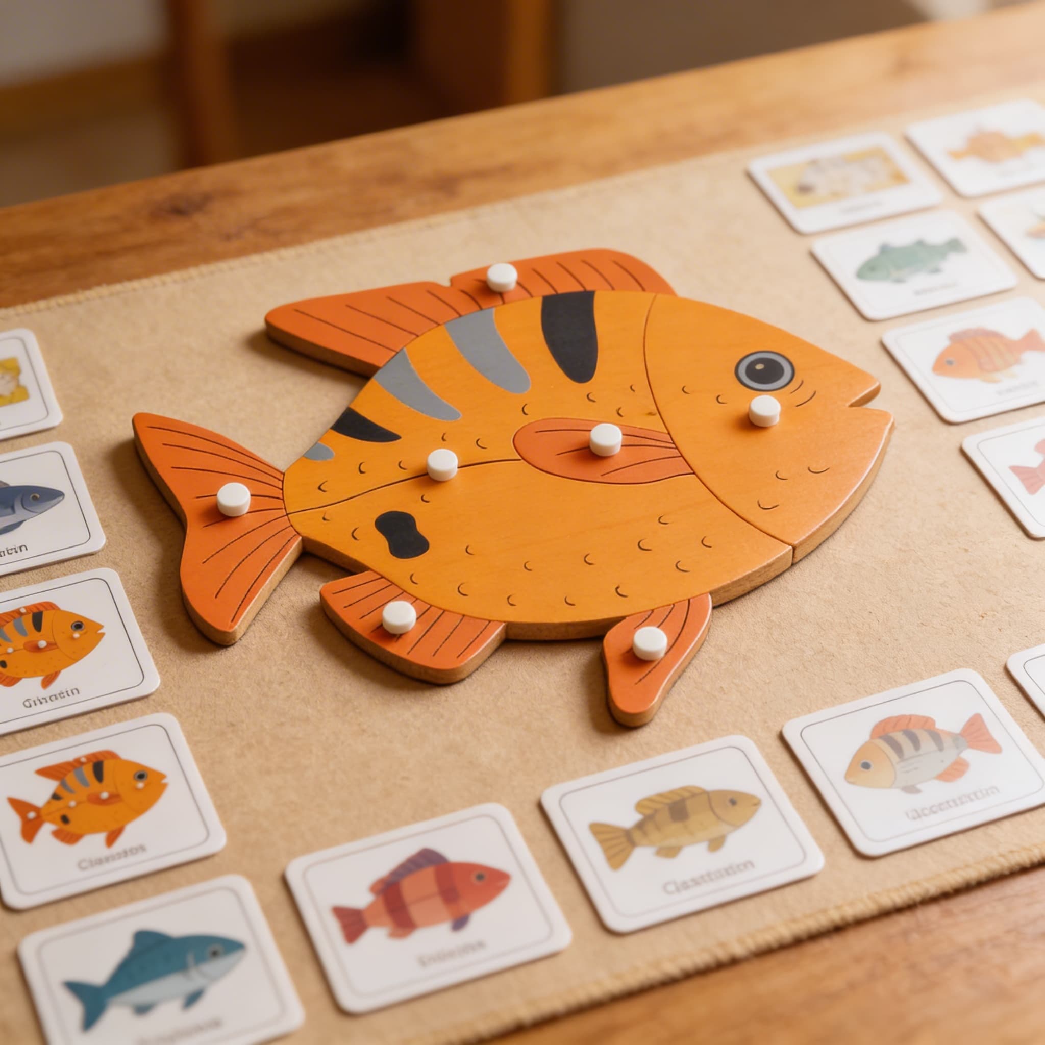 Tierpuzzle: Fisch — Ansicht 3