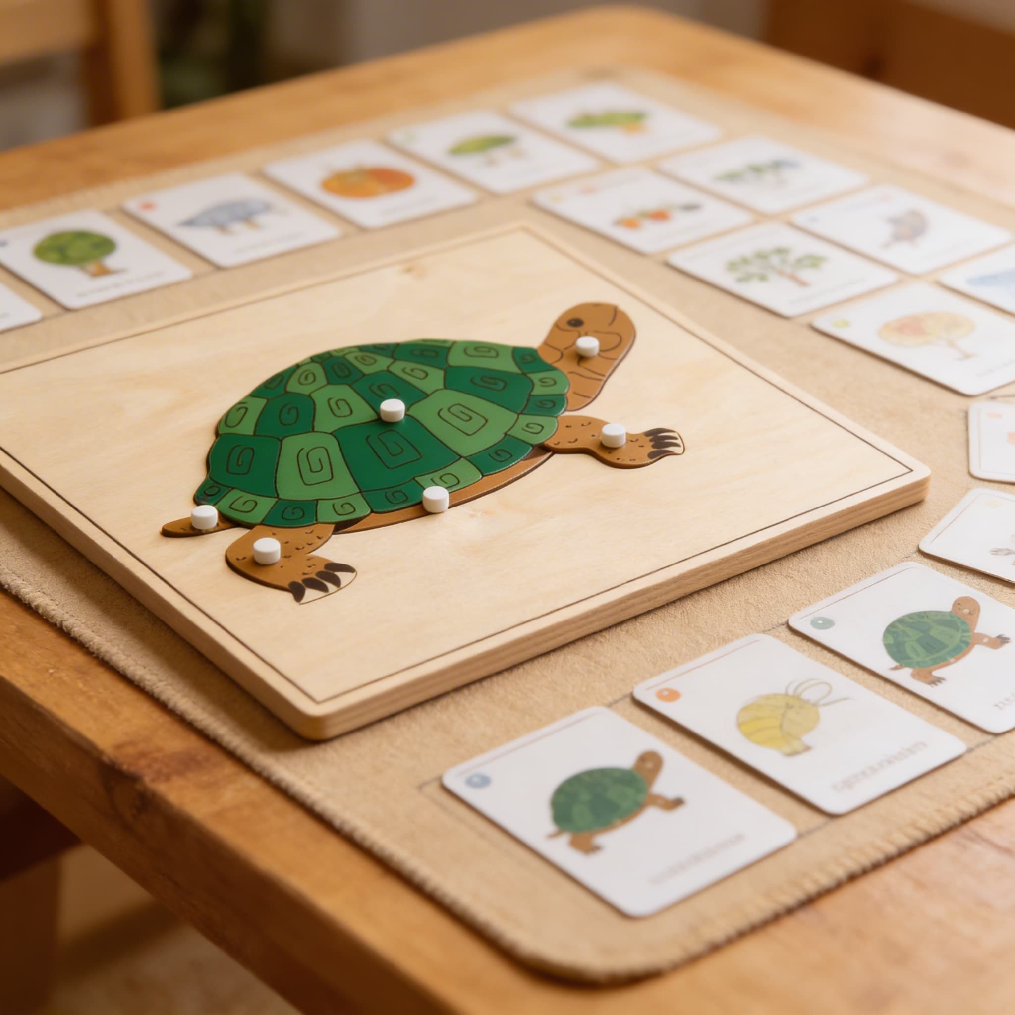 Tierpuzzle: Schildkröte — Ansicht 3