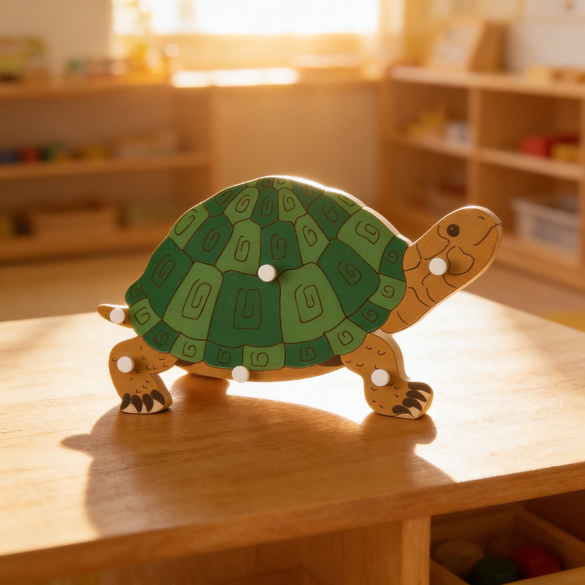 Tierpuzzle: Schildkröte — Ansicht 4