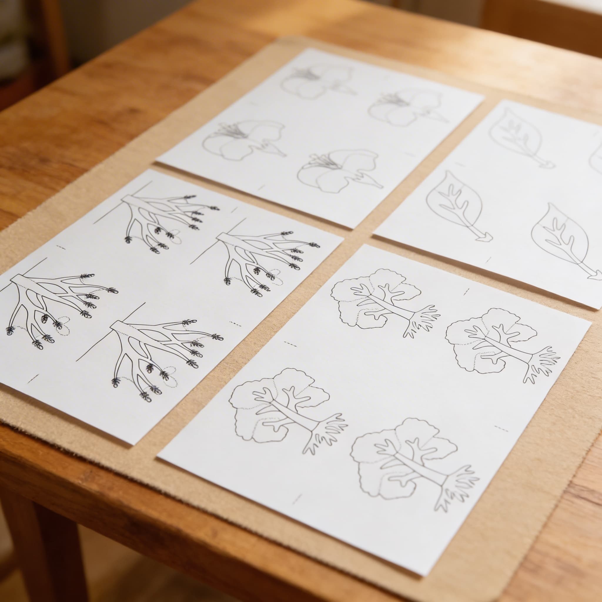 Botanik-Puzzle: Kopiervorlagen — Ansicht 3