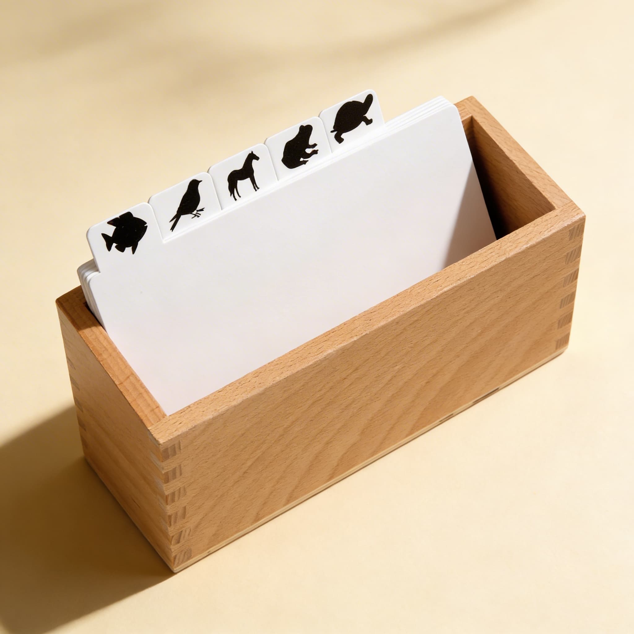 Tierpuzzle Kopiervorlagen-Box — Schablonen für Erweiterungen — Seitenansicht