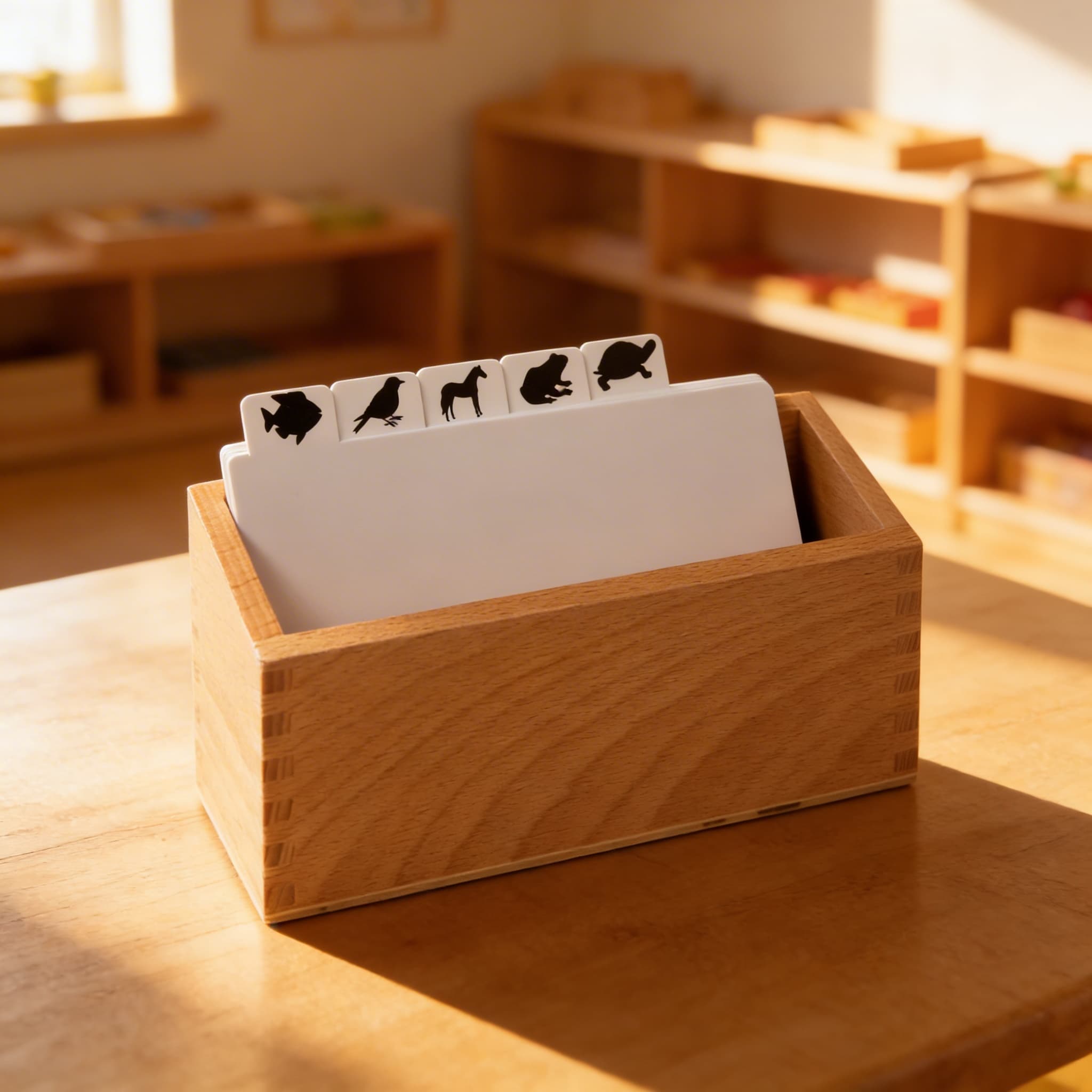 Tierpuzzle Kopiervorlagen-Box — Schablonen für Erweiterungen — Im Einsatz