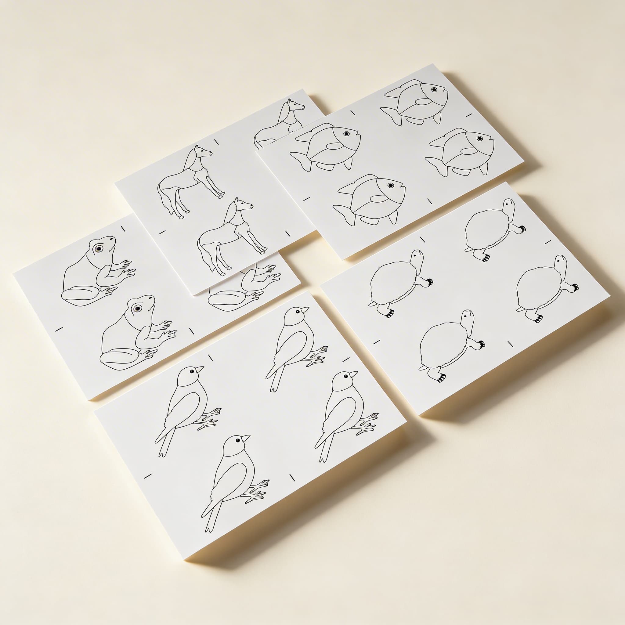 Animal Puzzle: Copy Masters