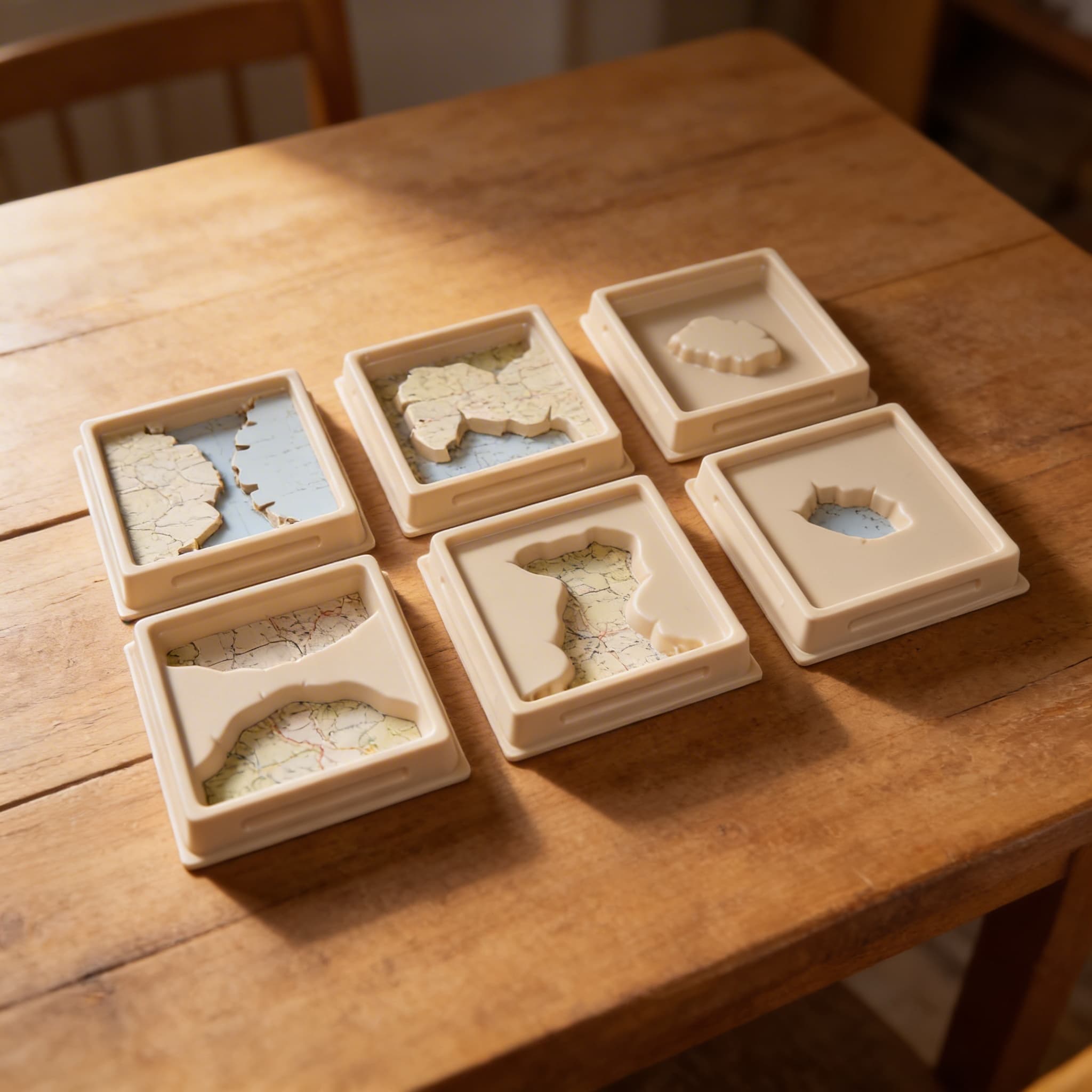 Land- und Wasserformschalen: Set 1 — Ansicht 3