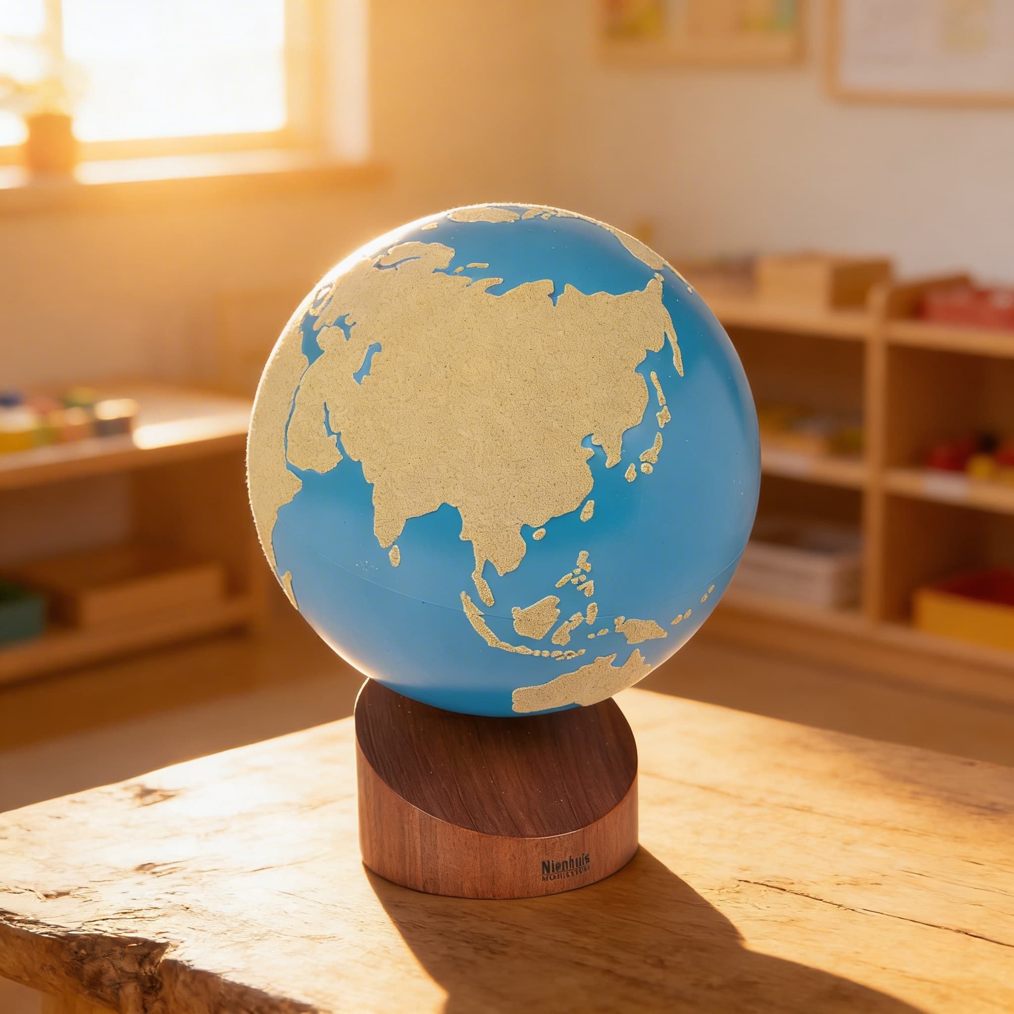 Globus pevniny a vody: Brusný — Při použití