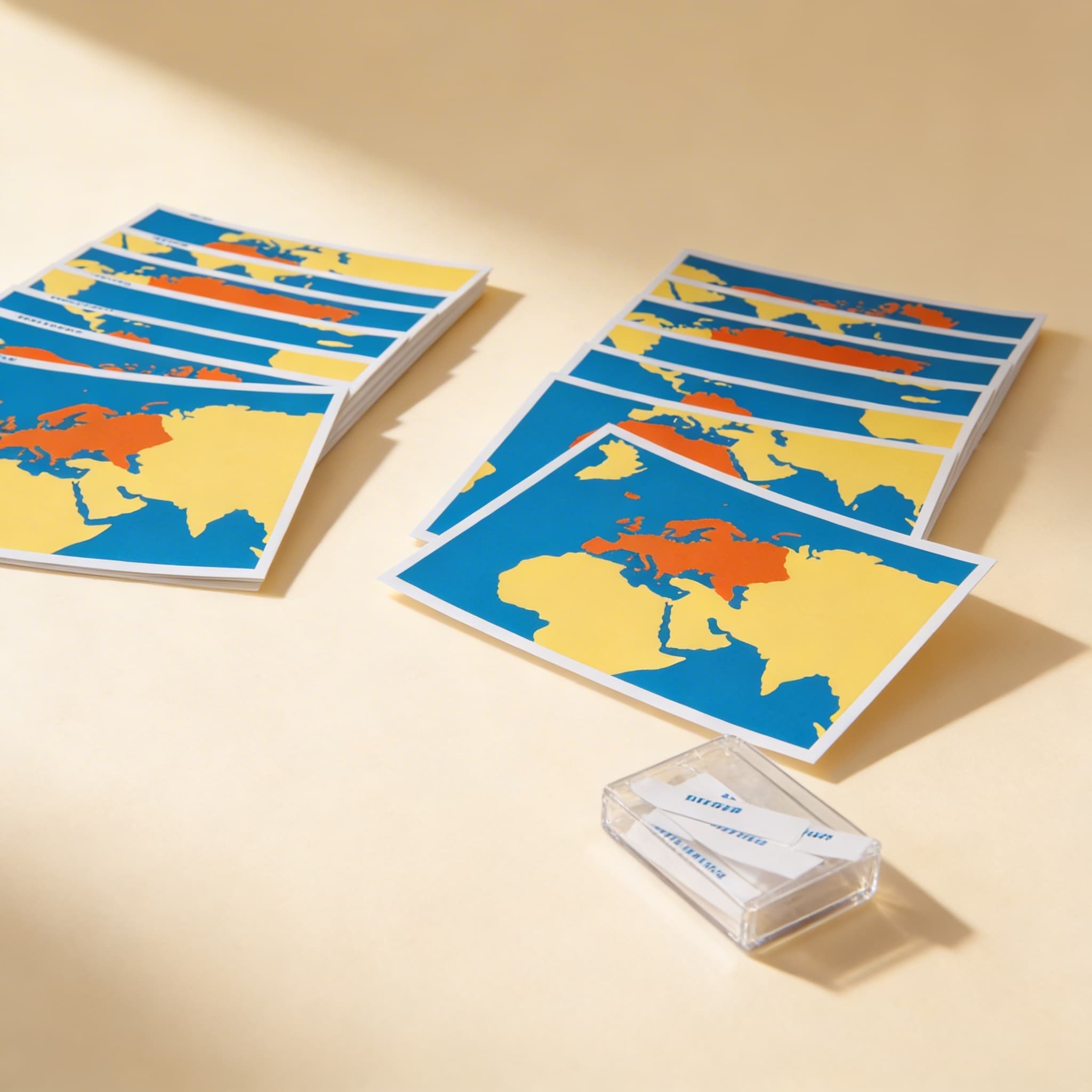 Karten der Weltteile — Ansicht 2