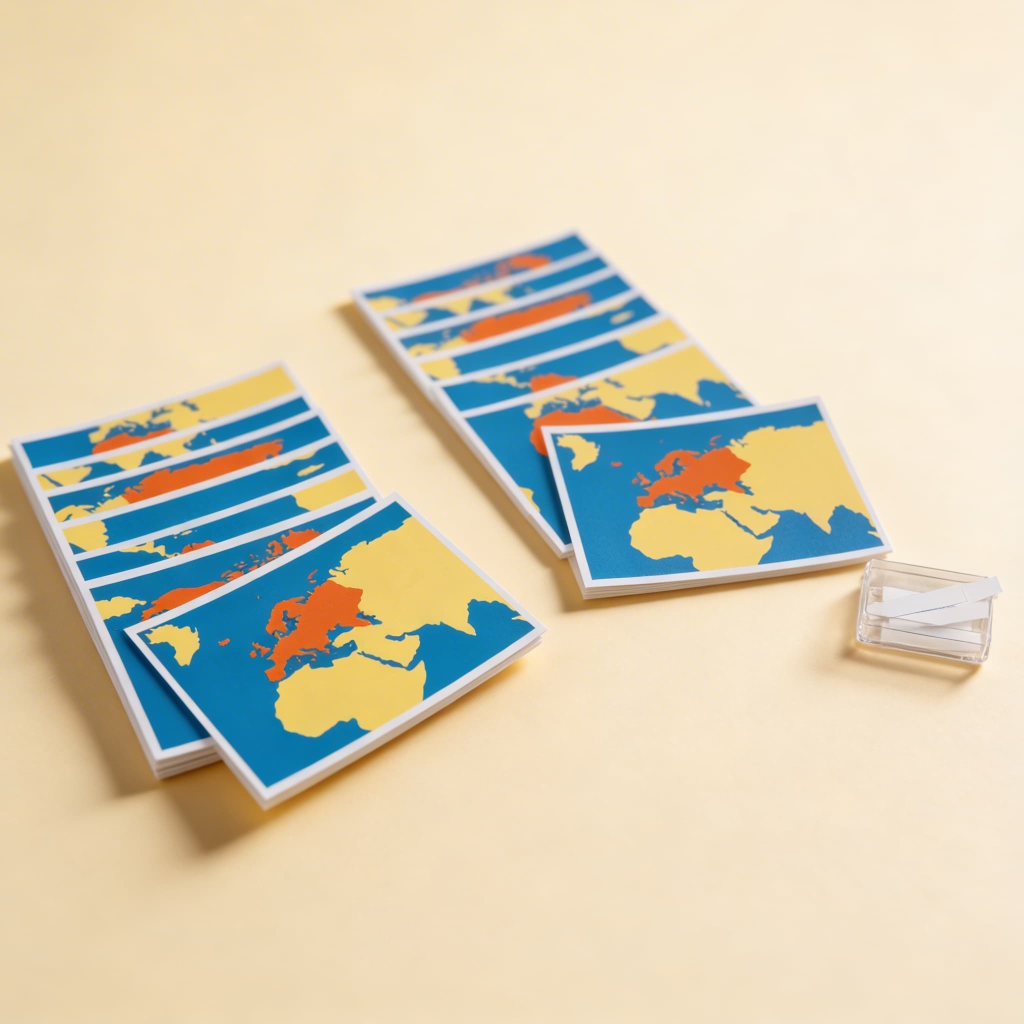 Karten der Weltteile