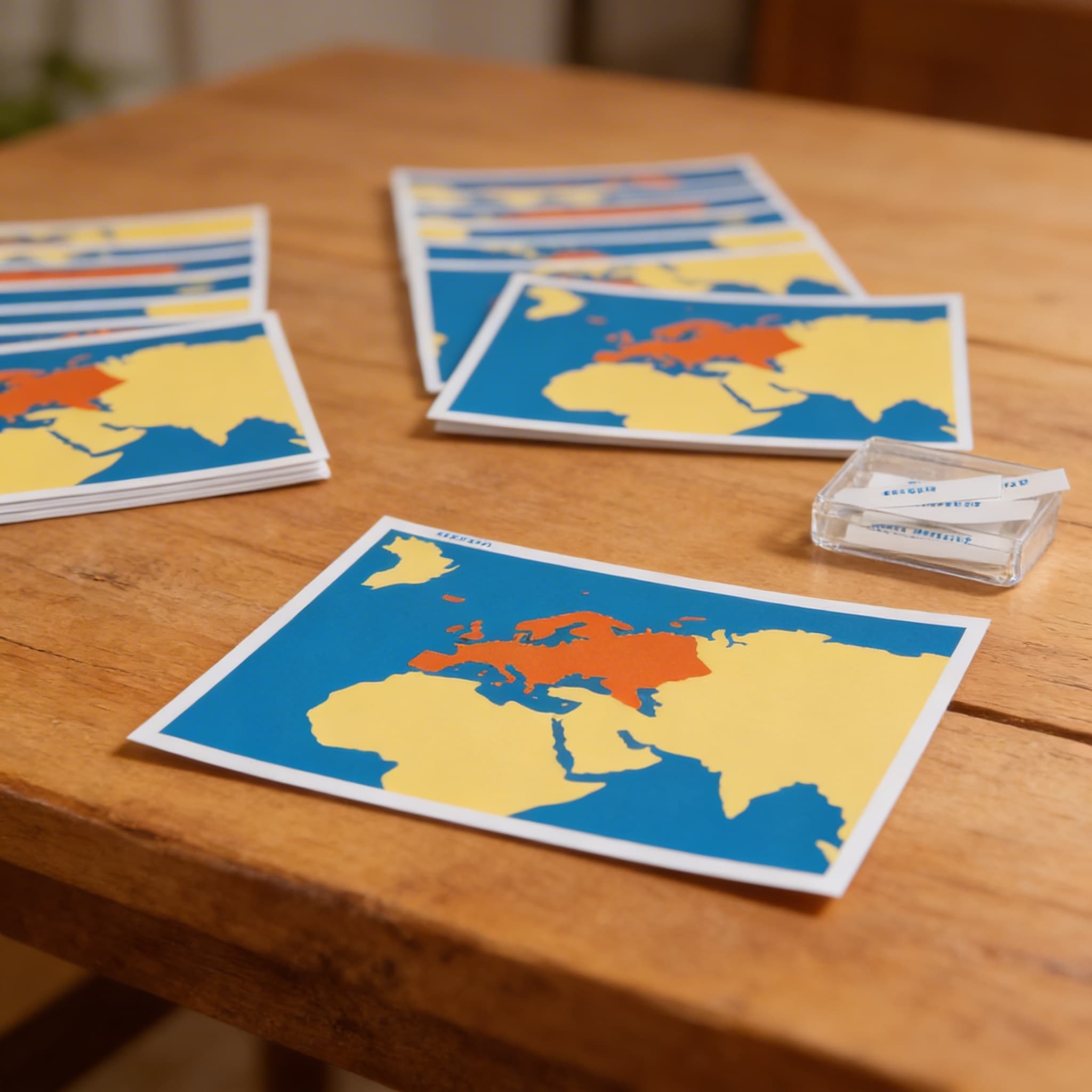 Karten der Weltteile — Ansicht 3